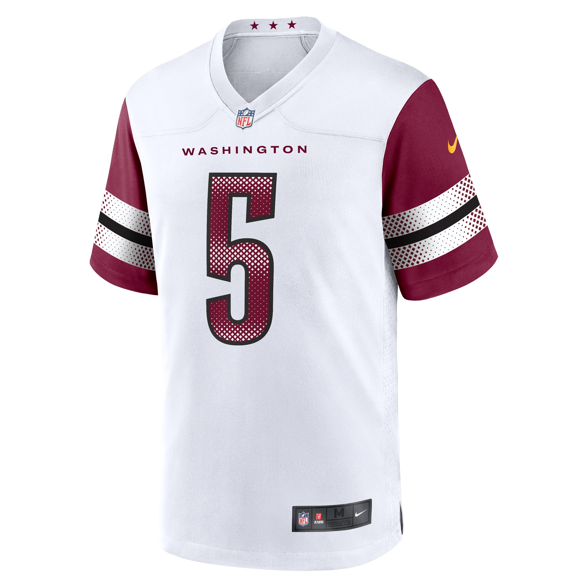 Jayden Daniels Washington Commanders Nike Player Game Jersey – White Clowdercats