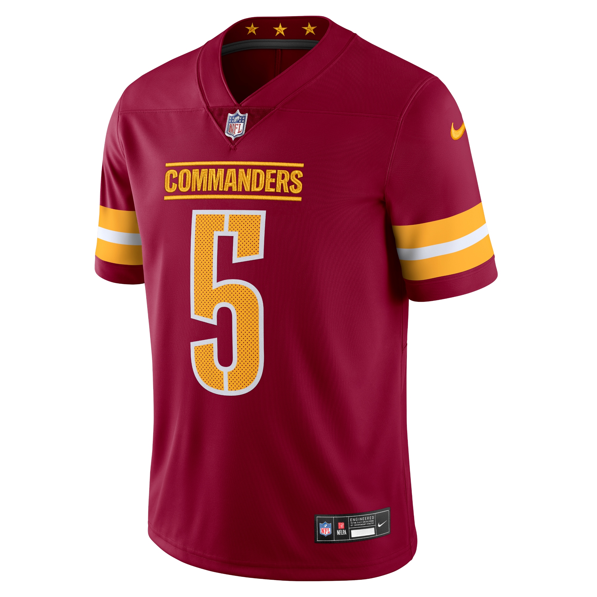 Jayden Daniels Washington Commanders Nike Vapor Untouchable Limited Jersey – Burgundy Clowdercats