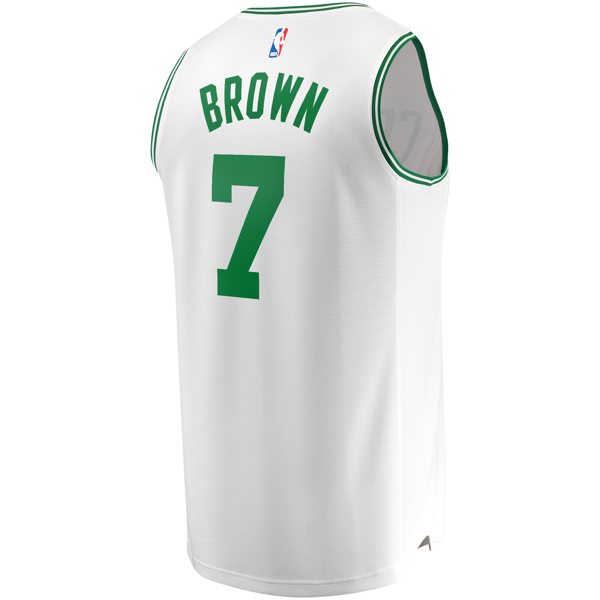 Jaylen Brown Boston Celtics Fanatics 2024 NBA Finals Champions Fast Break Replica Player Jersey – White – Association Edition Clowdercats