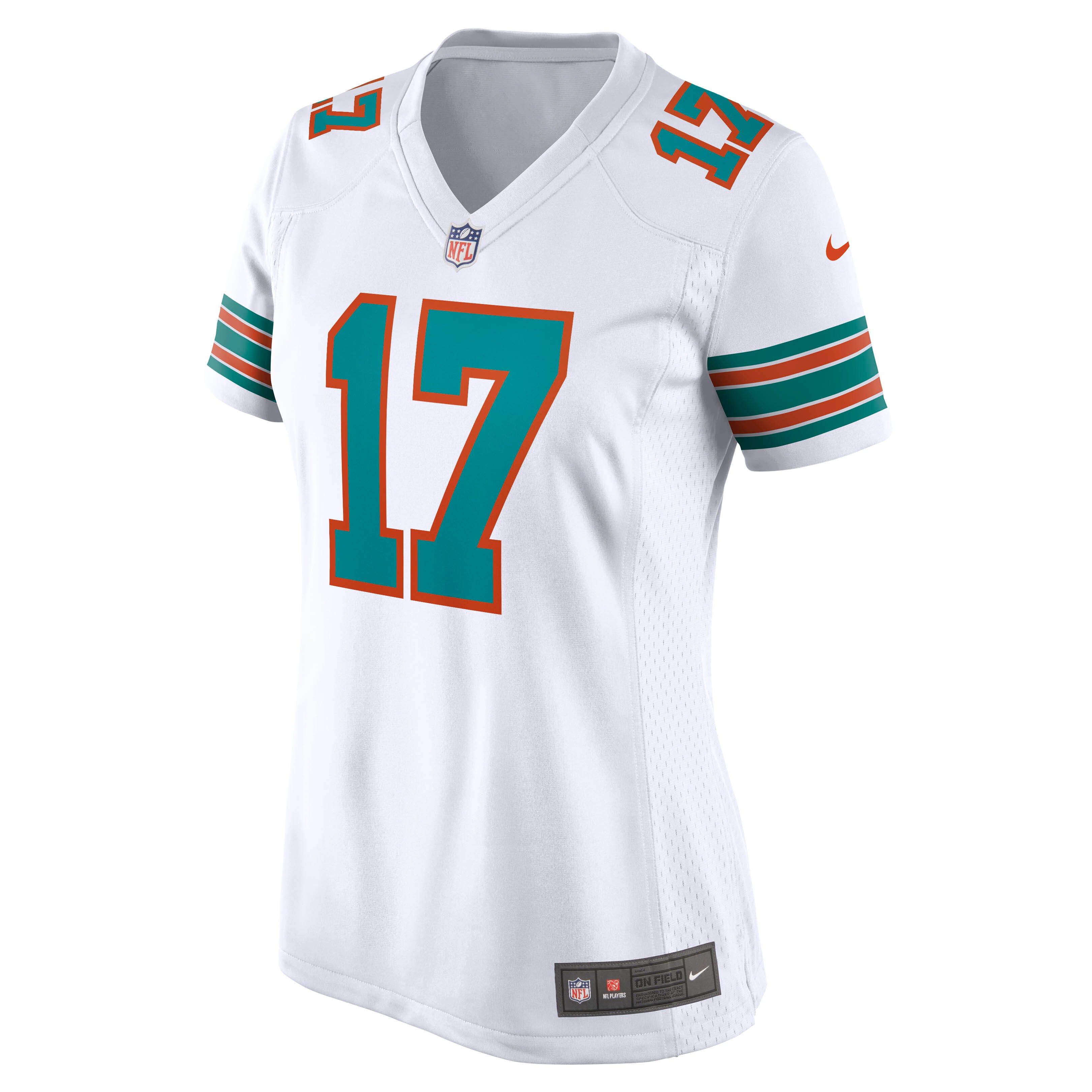 Jaylen Waddle Miami Dolphins Nike Women’s Game Jersey – White Clowdercats