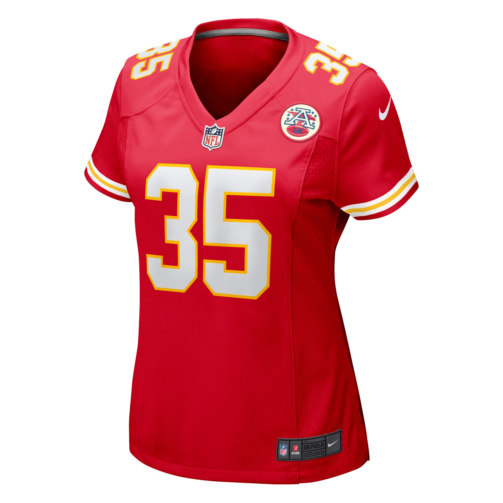 Jaylen Watson Kansas City Chiefs Nike Women’s Game Player Jersey – Red Clowdercats