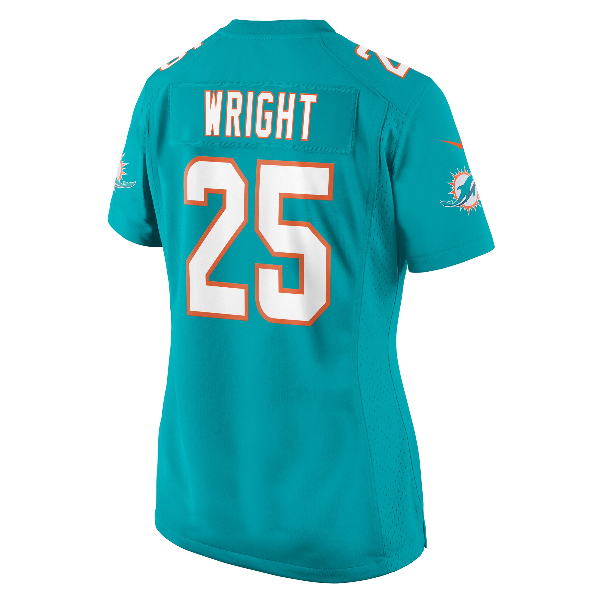 Jaylen Wright Miami Dolphins Nike Women’s Game Jersey – Aqua Clowdercats