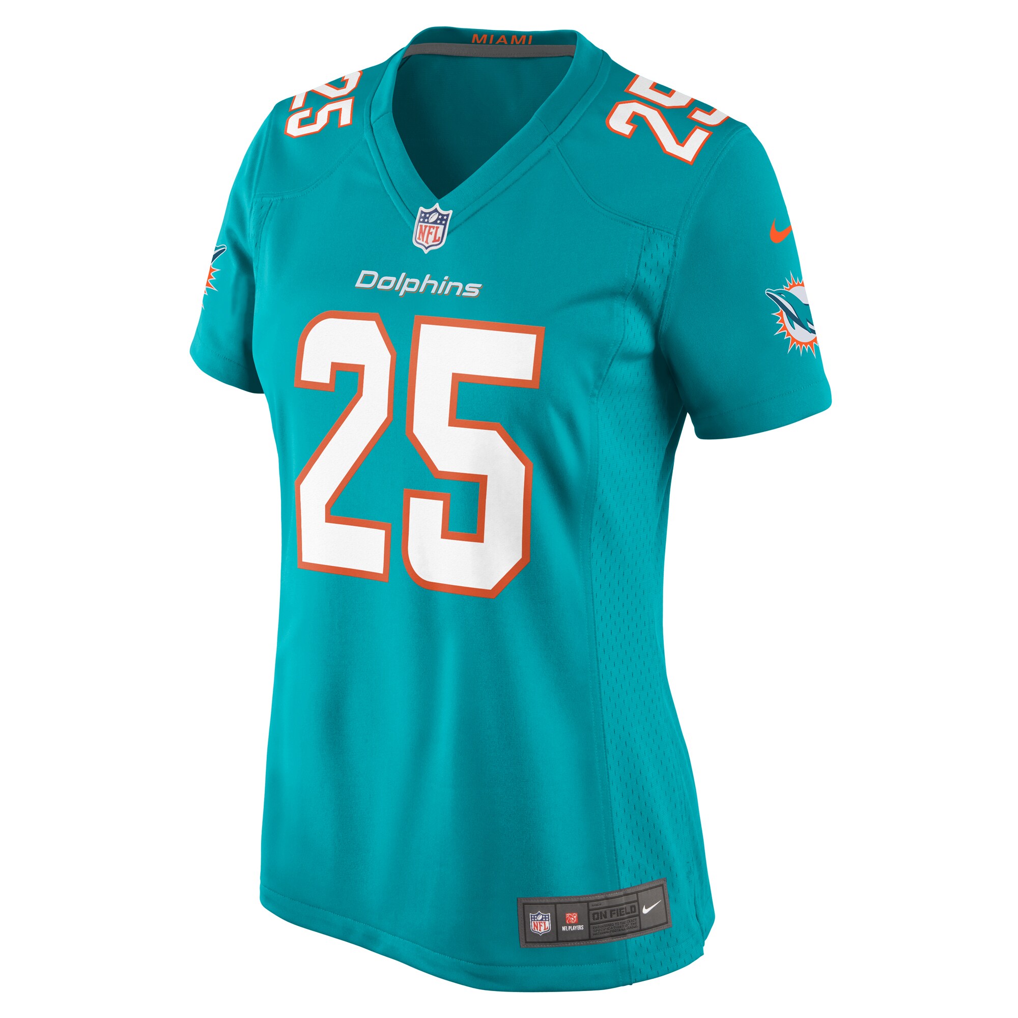 Jaylen Wright Miami Dolphins Nike Women’s Game Jersey – Aqua Clowdercats