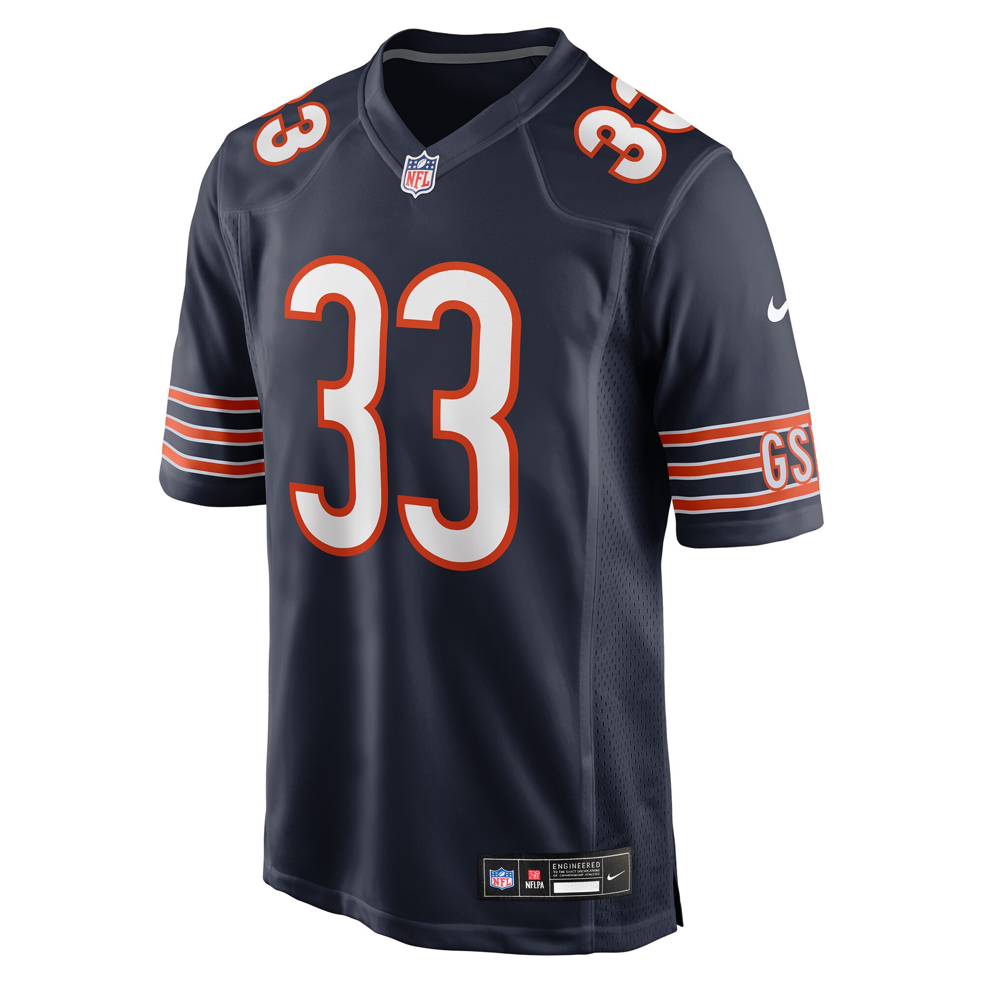 Jaylon Jones Chicago Bears Nike Team Game Jersey – Navy Clowdercats
