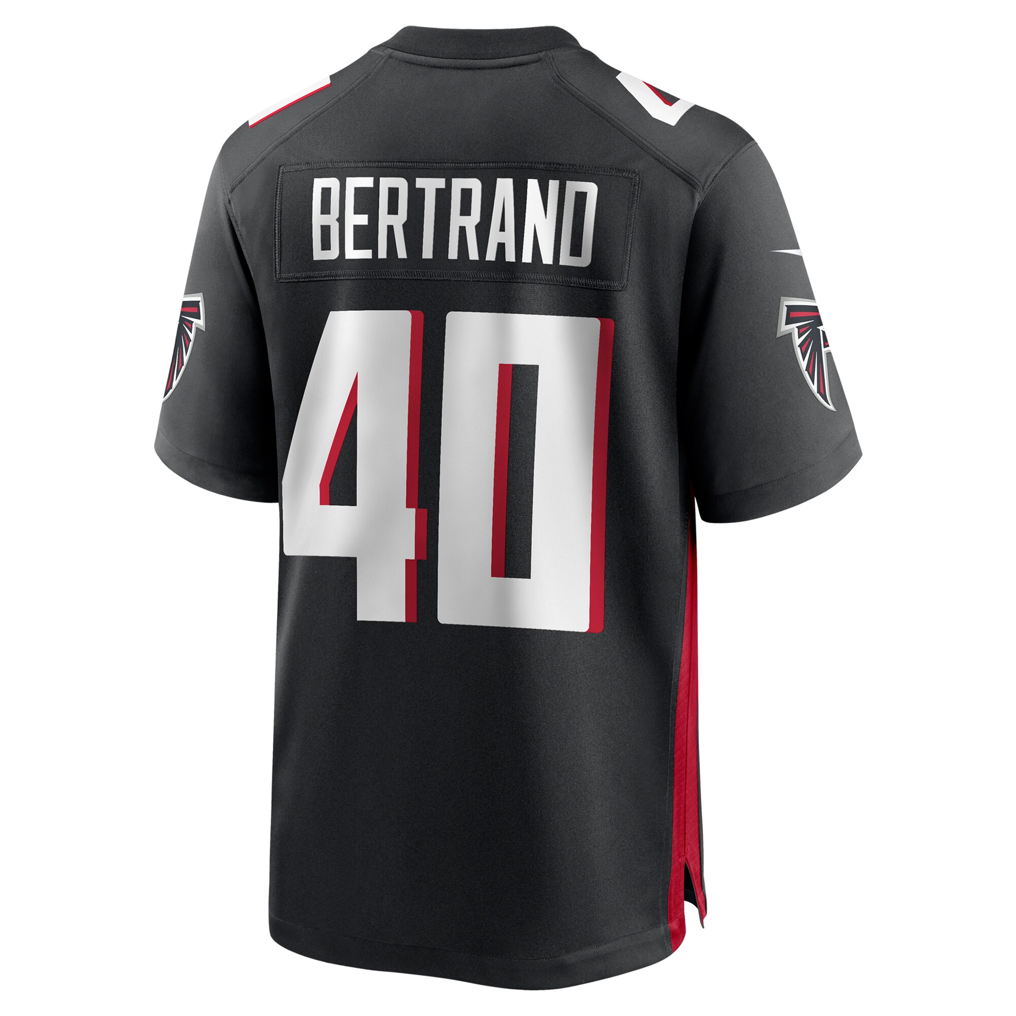 JD Bertrand Atlanta Falcons Nike Team Game Jersey – Black Clowdercats