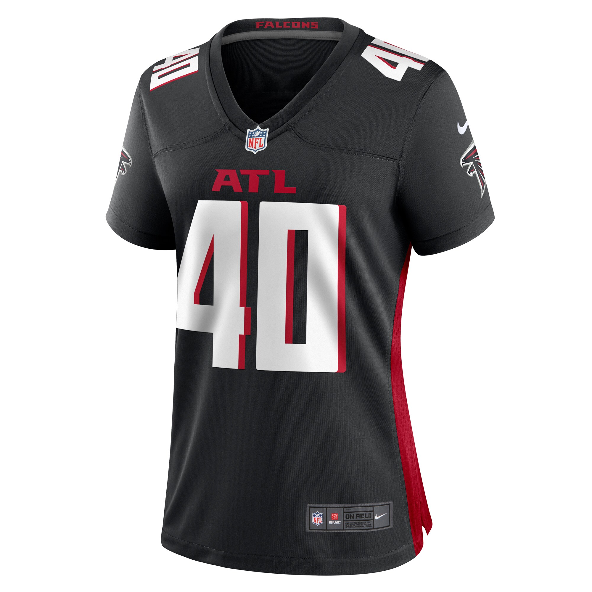 JD Bertrand Atlanta Falcons Nike Women’s Game Jersey – Black Clowdercats