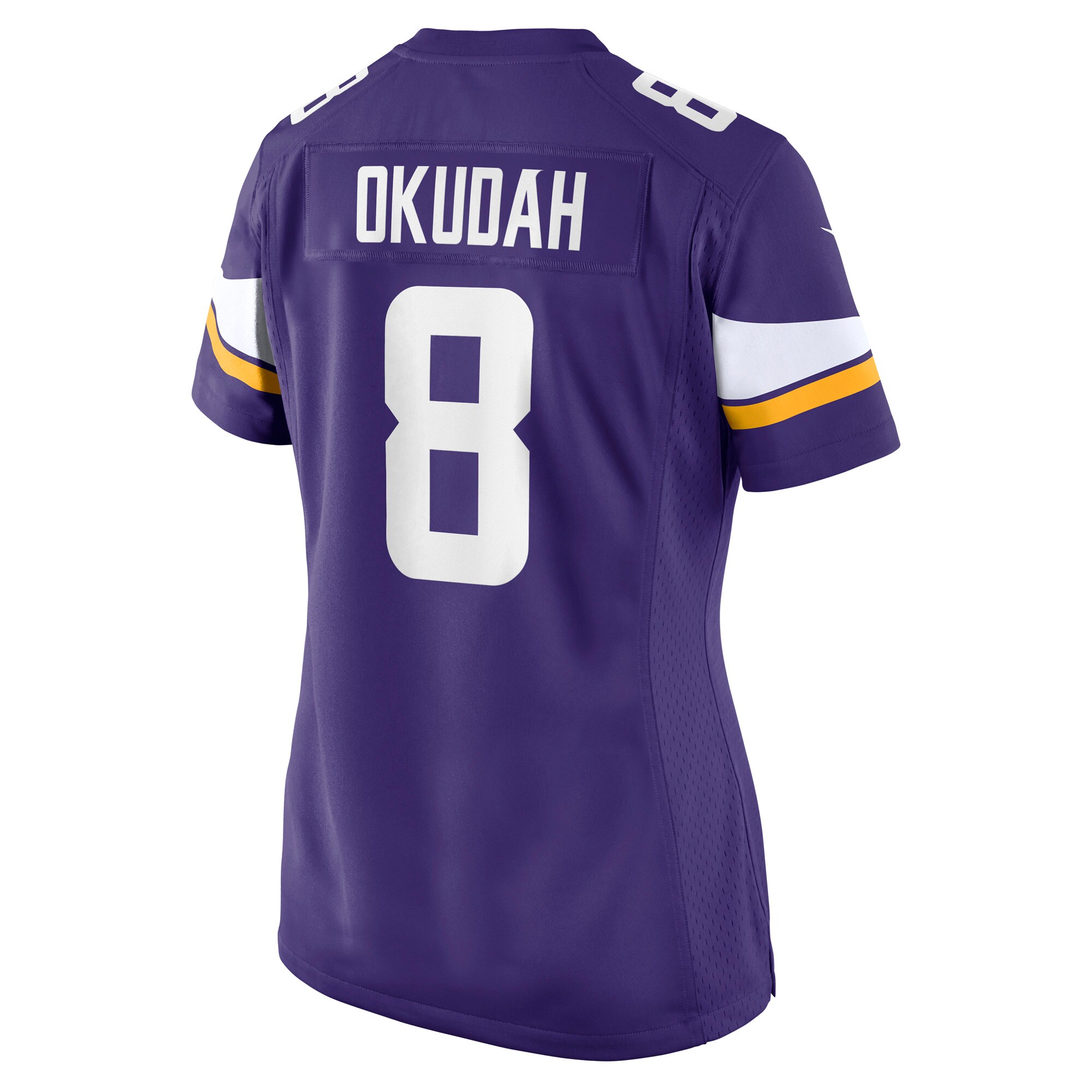 Jeff Okudah Minnesota Vikings Nike Women’s Team Game Jersey – Purple Clowdercats