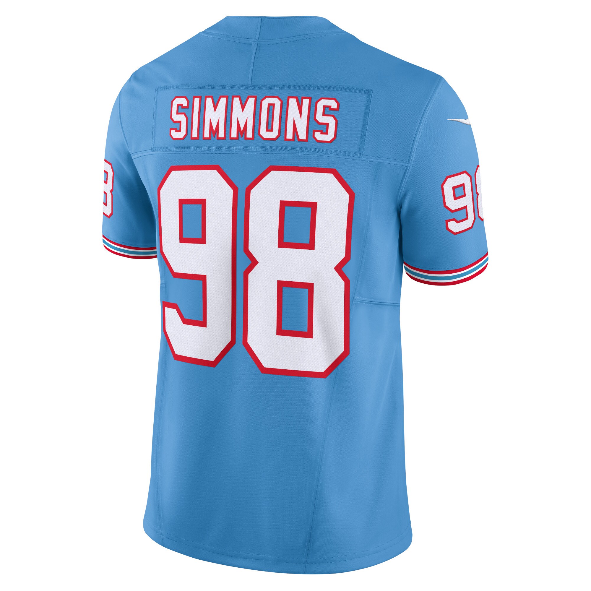Jeffery Simmons Tennessee Titans Nike Vapor F.U.S.E. Limited Jersey – Light Blue Clowdercats