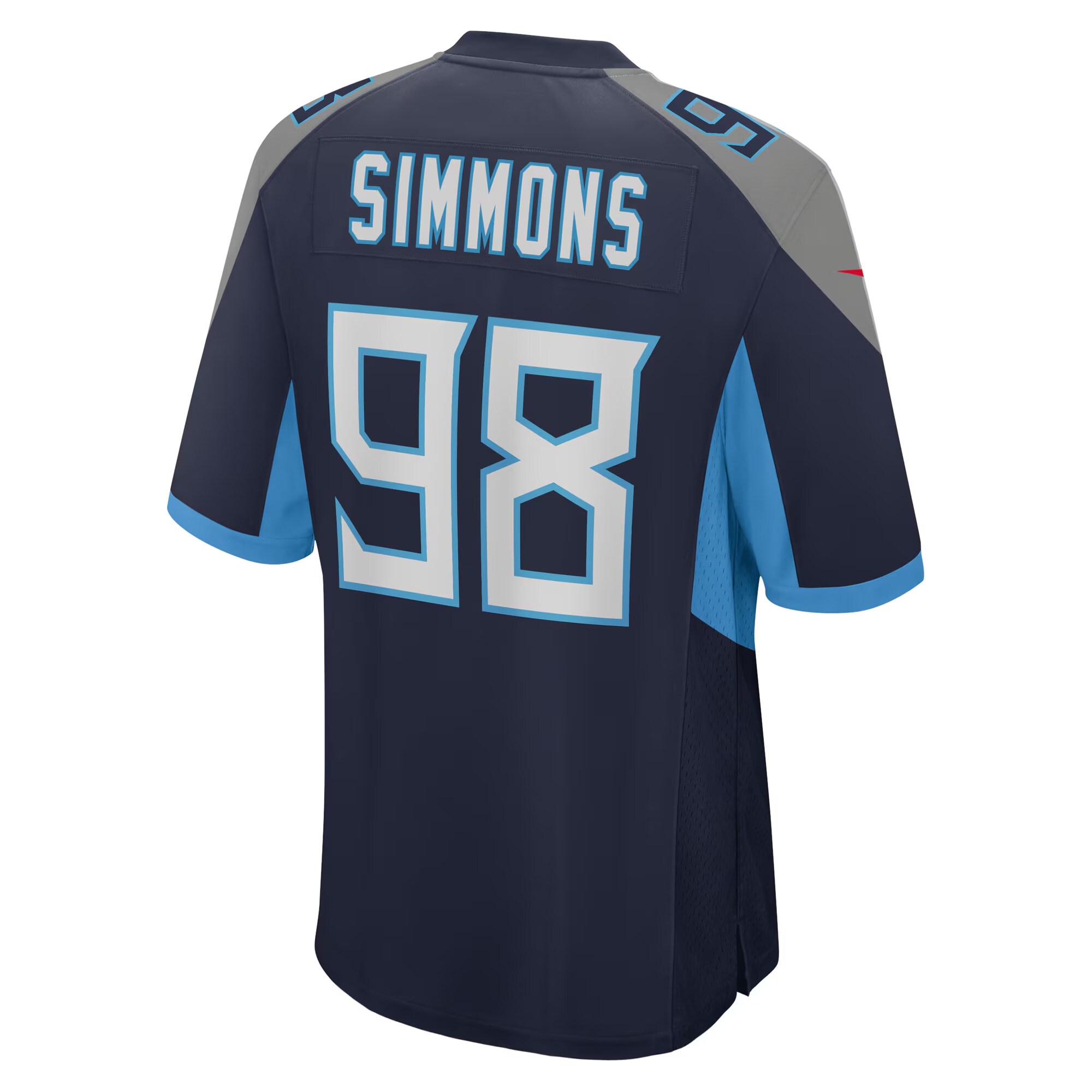 Jeffery Simmons Tennessee Titans Nike Youth Game Jersey – Navy Clowdercats