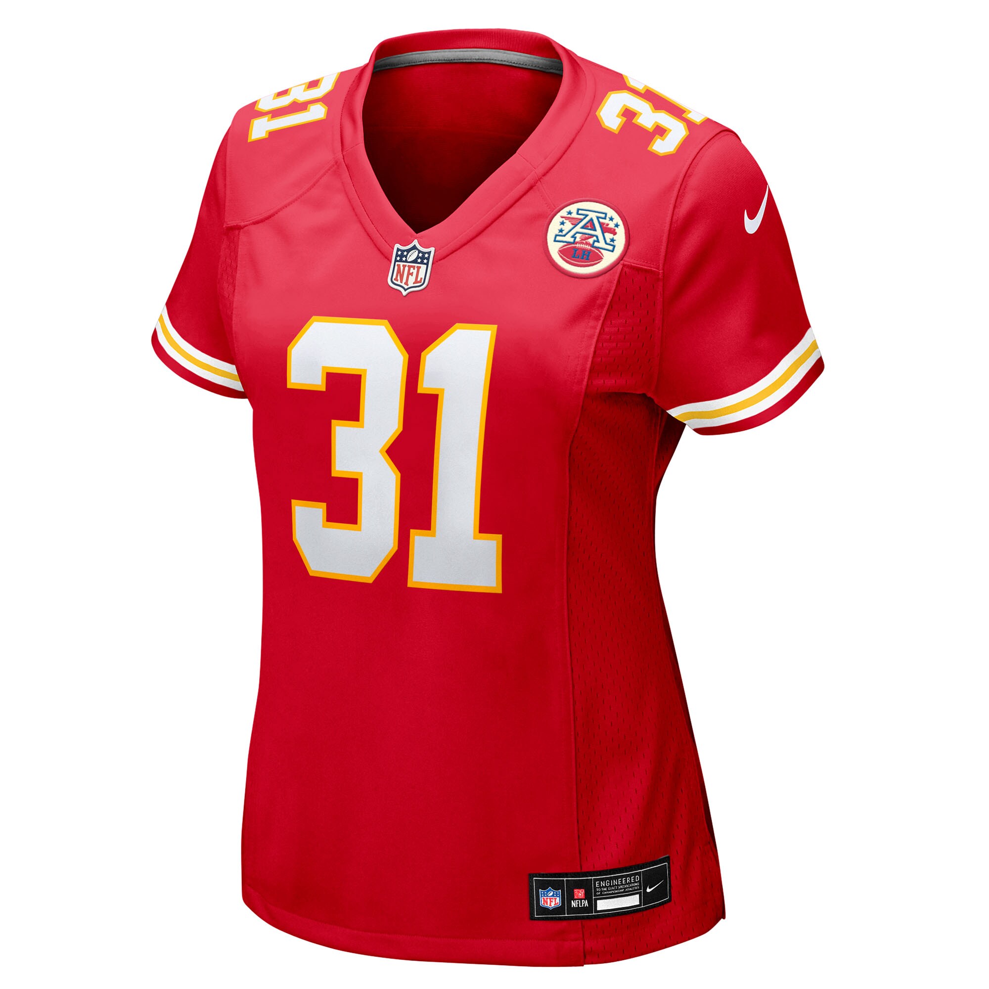 Jeffrey Bassa Kansas City Chiefs Nike Women’s Team Game Jersey – Red Clowdercats