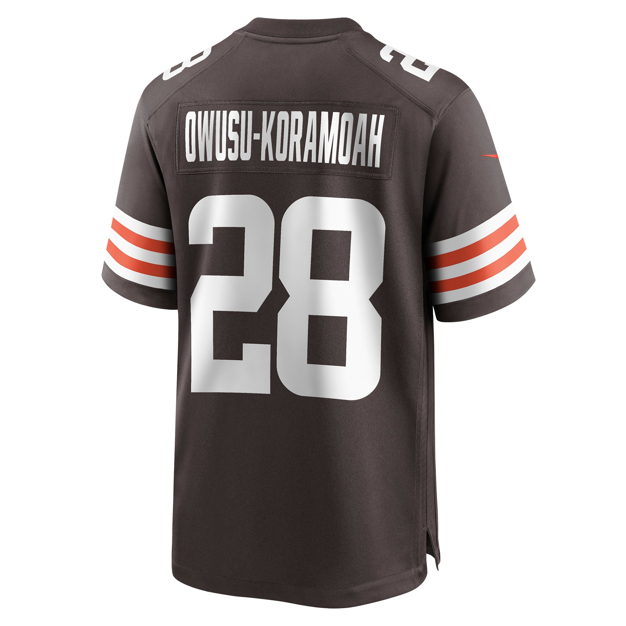 Jeremiah Owusu-Koramoah Cleveland Browns Nike Game Player Jersey – Brown Clowdercats