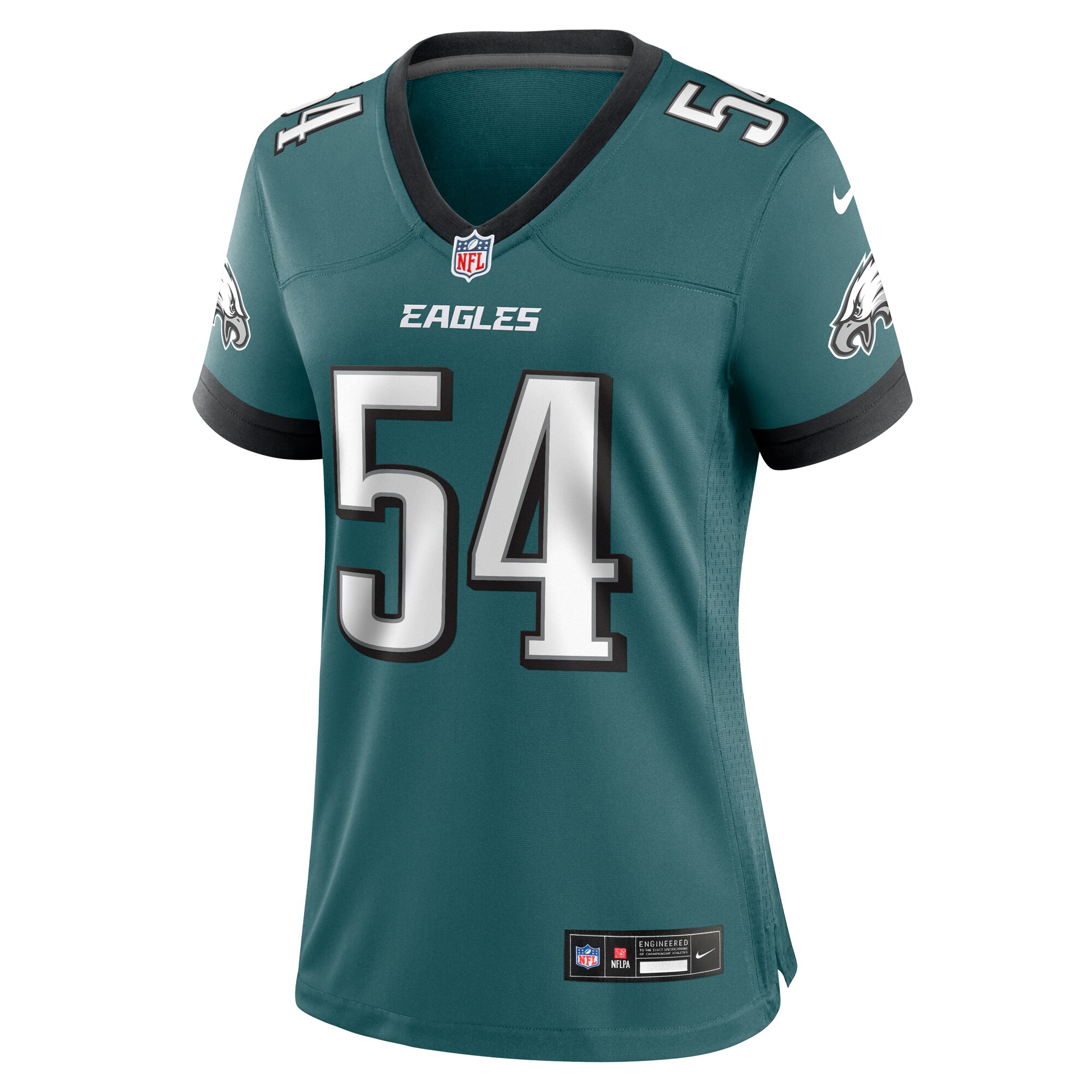 Jeremiah Trotter Jr. Philadelphia Eagles Nike Women’s Team Game Jersey – Midnight Green Clowdercats