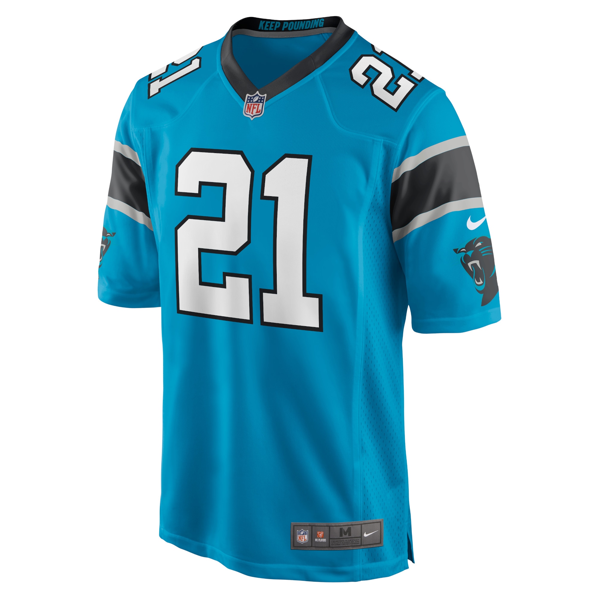 Jeremy Chinn Carolina Panthers Nike Game Jersey – Blue Clowdercats