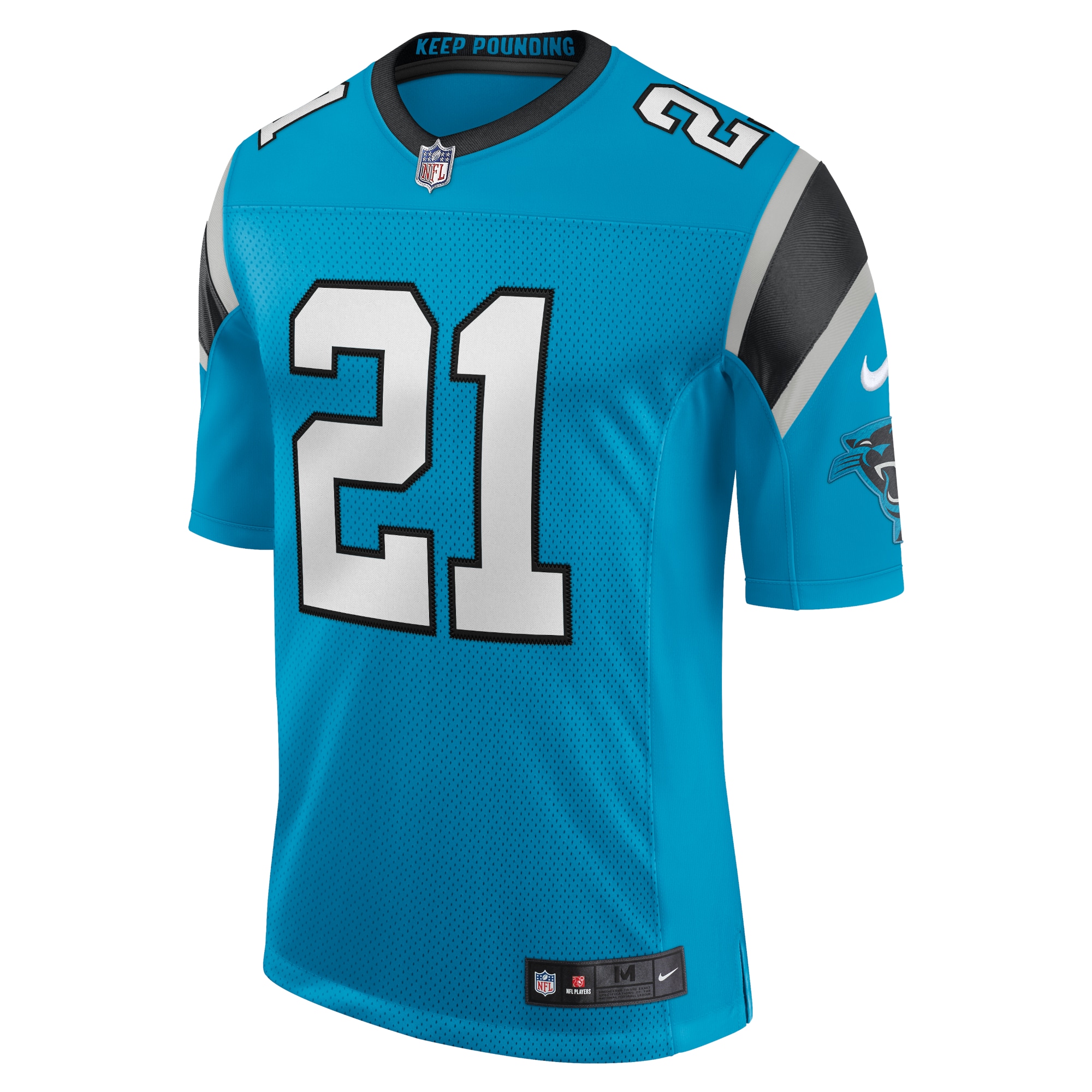 Jeremy Chinn Carolina Panthers Nike Vapor Limited Jersey – Blue Clowdercats