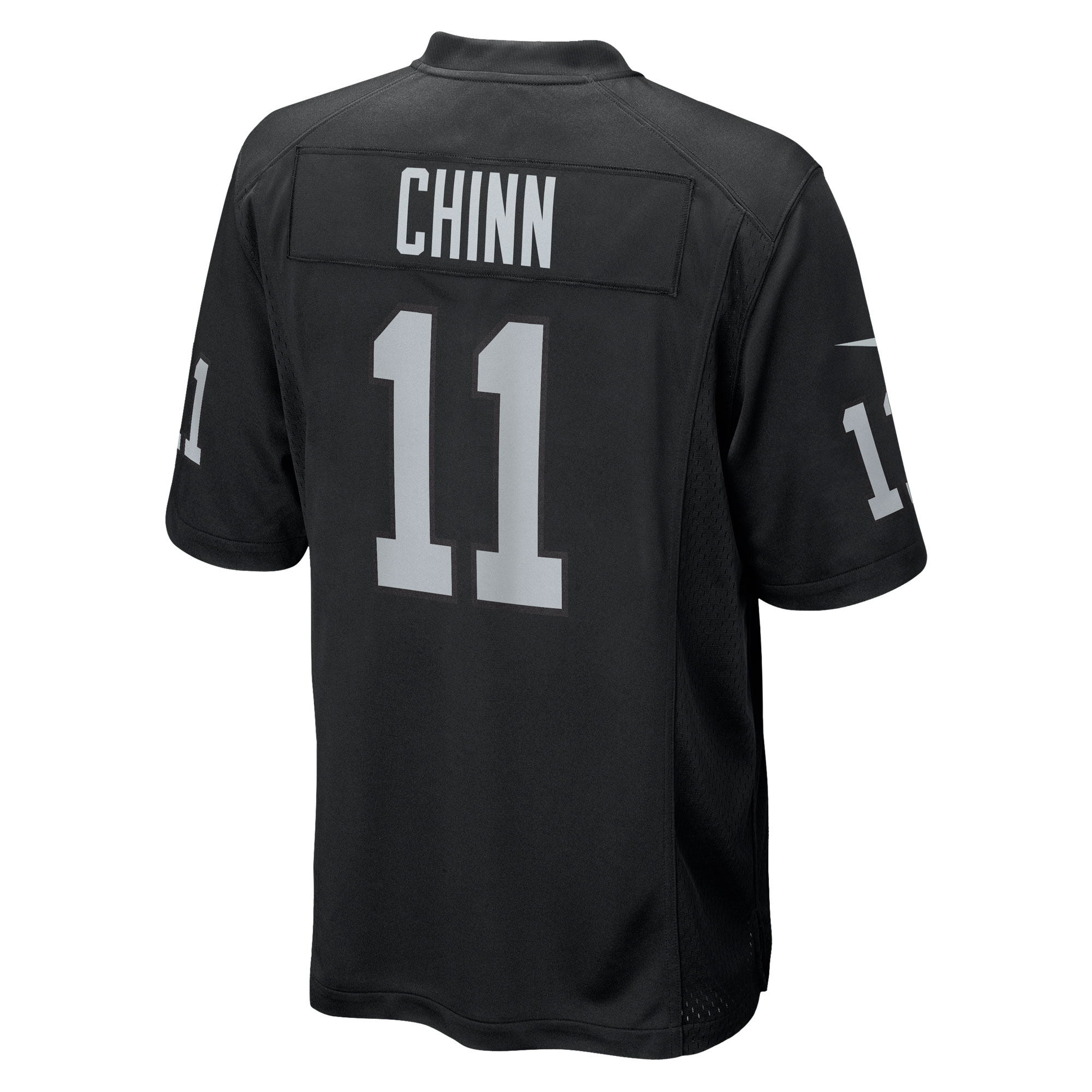 Jeremy Chinn Las Vegas Raiders Nike Team Game Jersey – Black Clowdercats