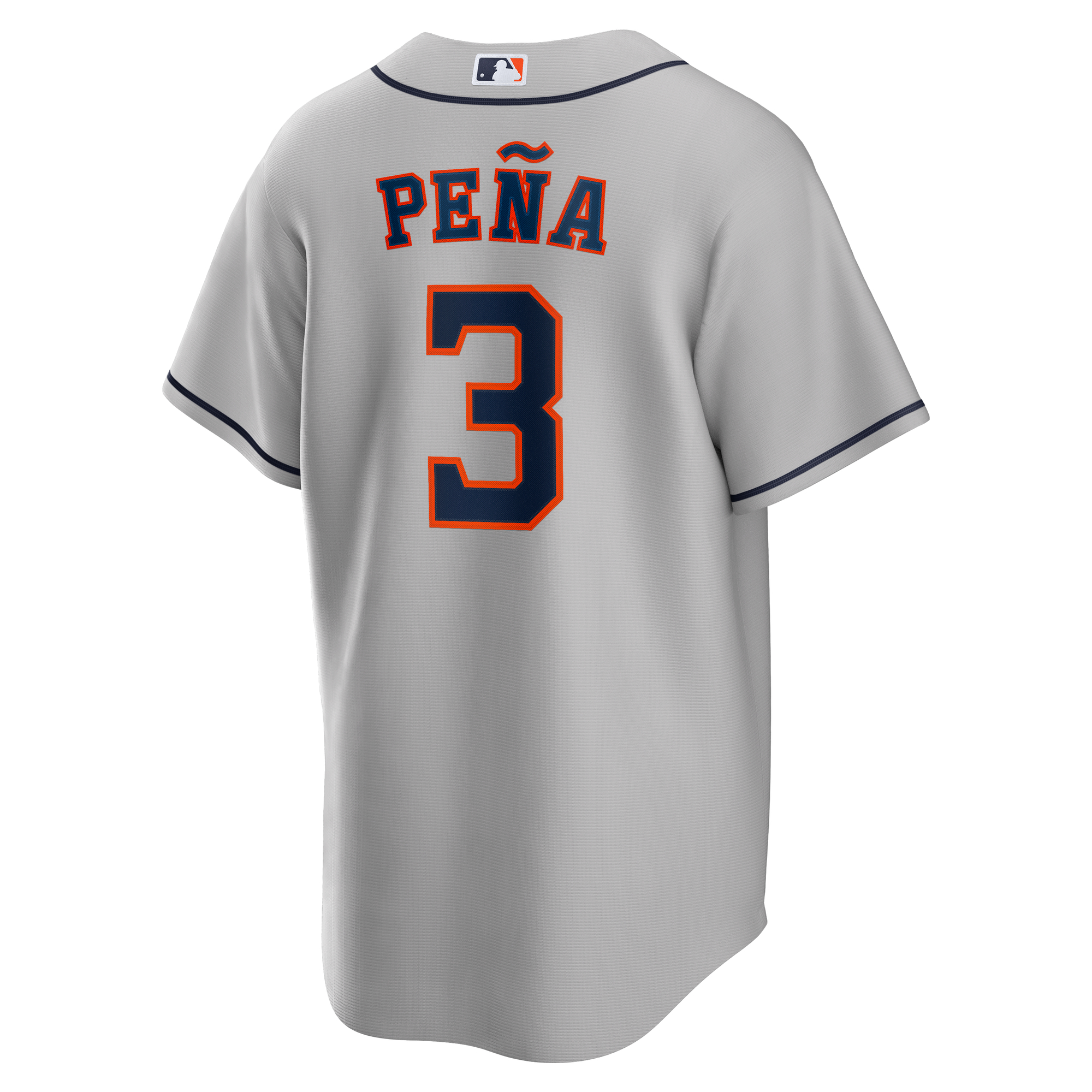 Jeremy Peña Houston Astros Nike Replica Player Jersey – Gray