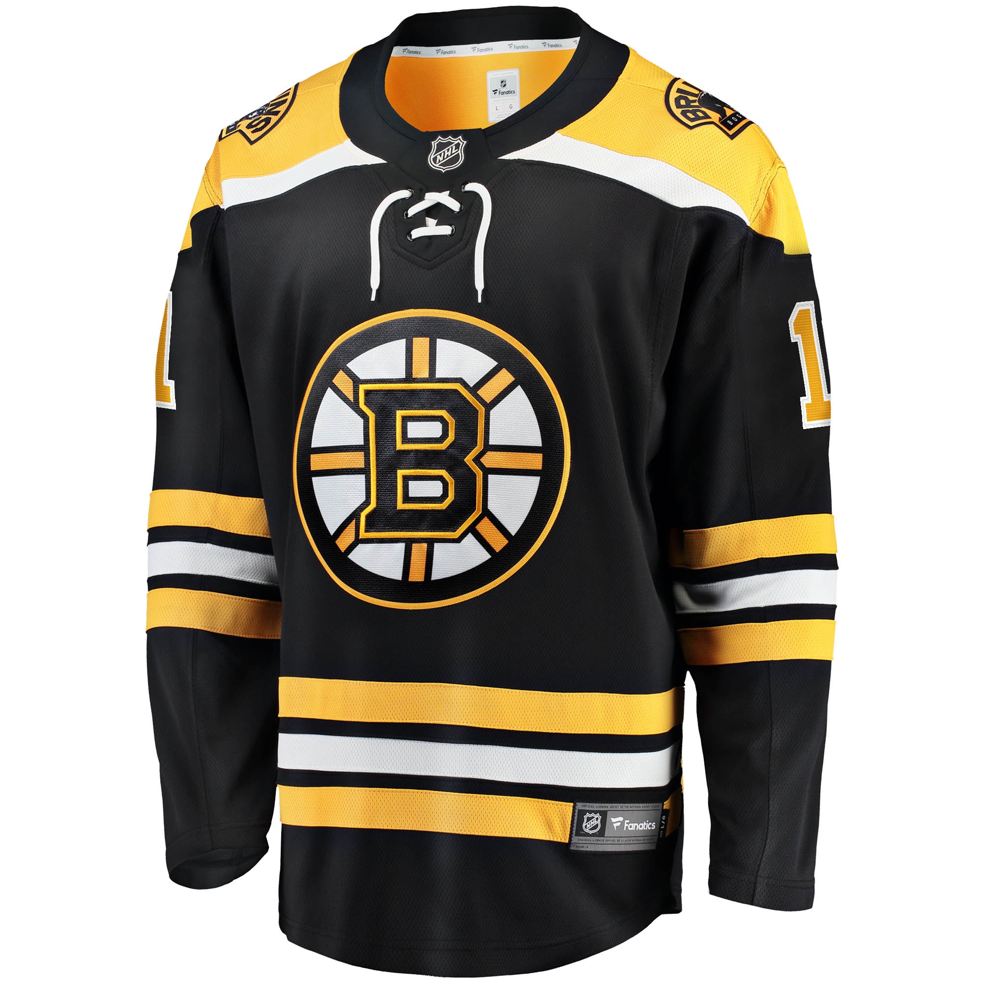 Jeremy Swayman Boston Bruins Fanatics Home Breakaway Replica Jersey – Black Clowdercats
