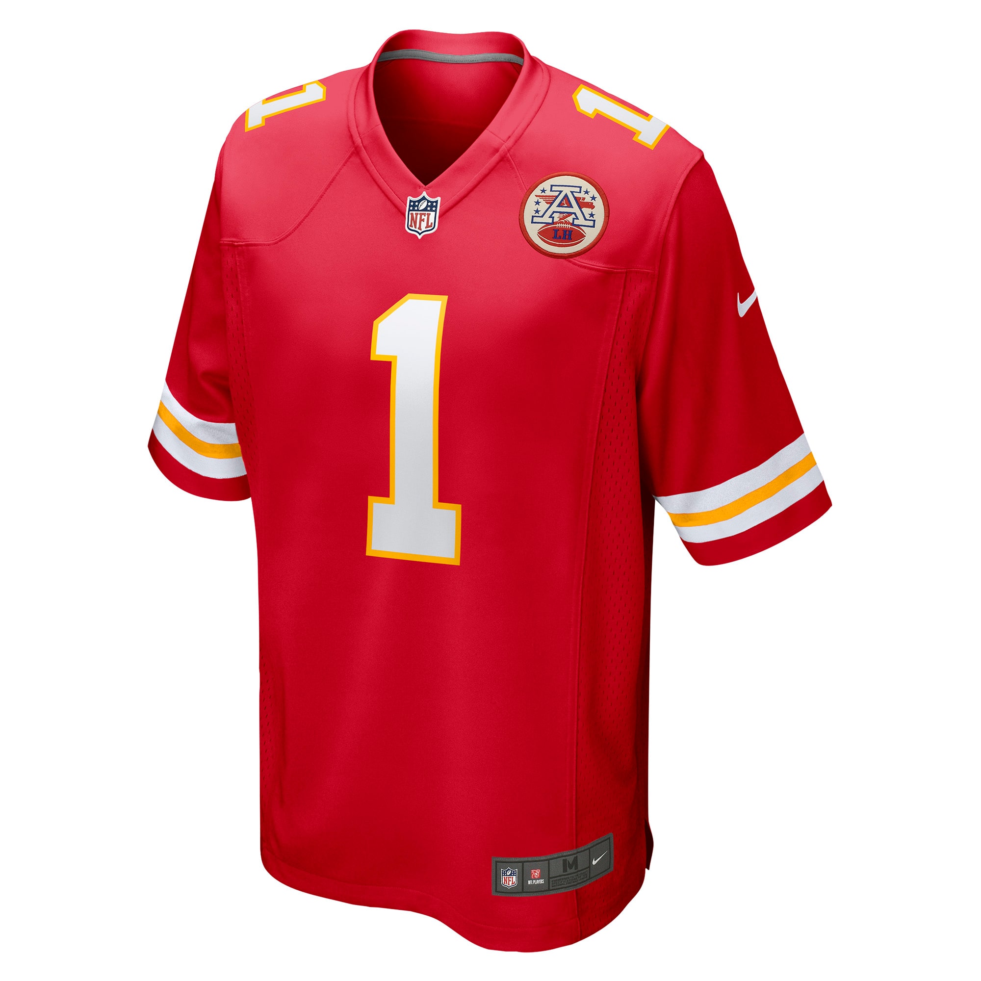 Jerick McKinnon Kansas City Chiefs Nike Game Player Jersey – Red Clowdercats