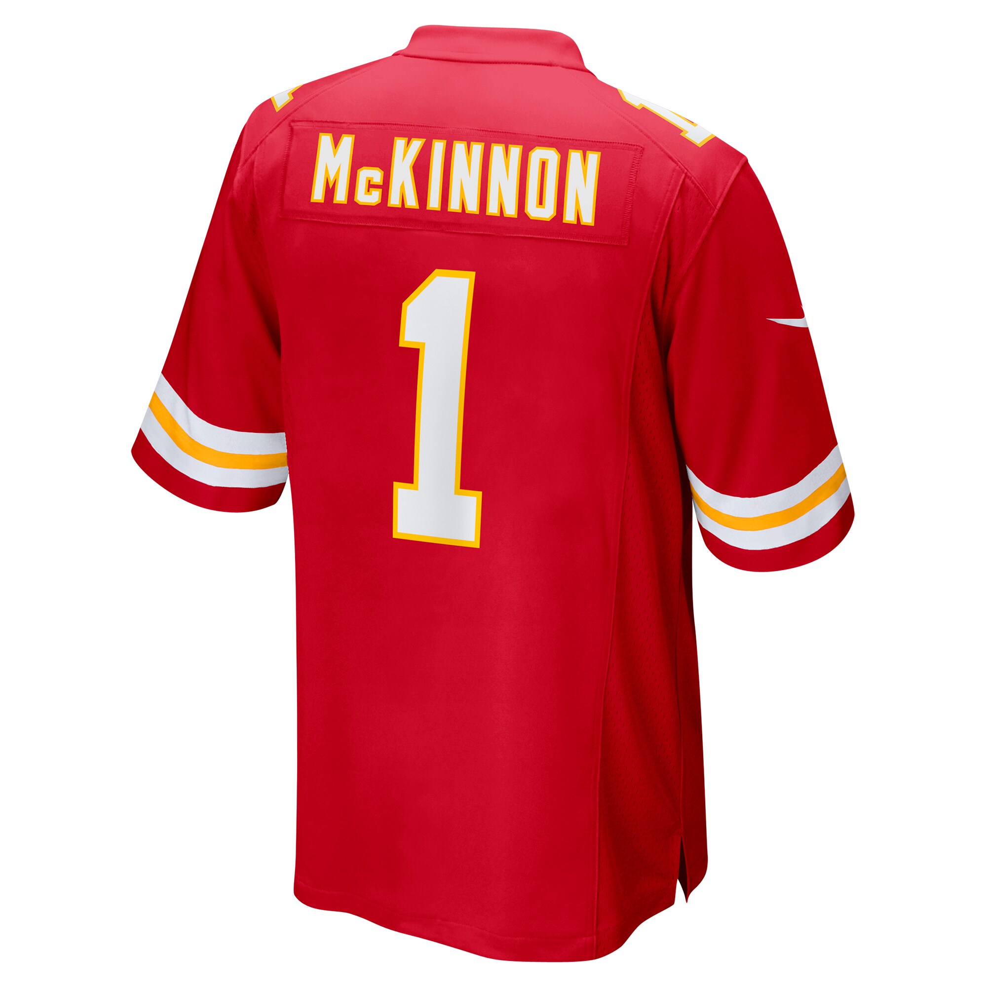 Jerick McKinnon Kansas City Chiefs Nike Game Player Jersey – Red Clowdercats