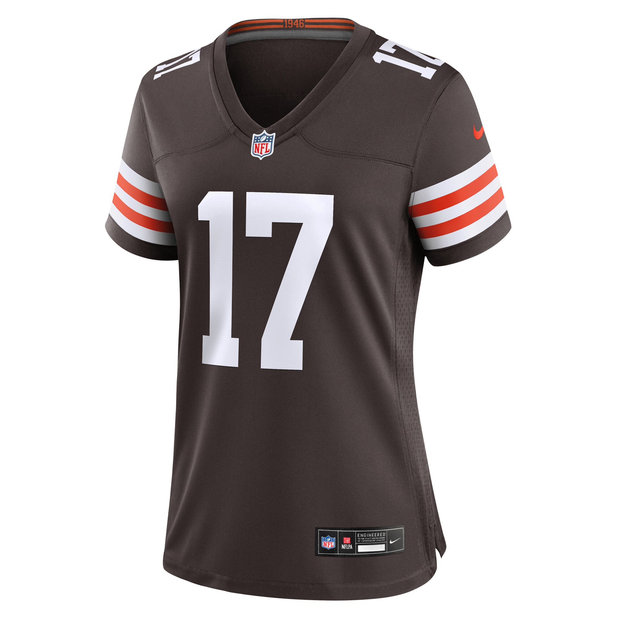 Jerome Baker Cleveland Browns Nike Women’s Team Game Jersey – Brown Clowdercats