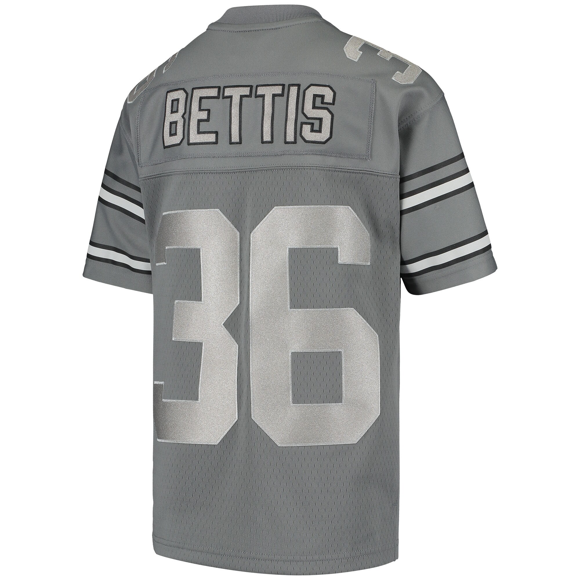 Jerome Bettis Pittsburgh Steelers Mitchell & Ness Youth 1996 Retired Player Metal Replica Jersey – Charcoal Clowdercats