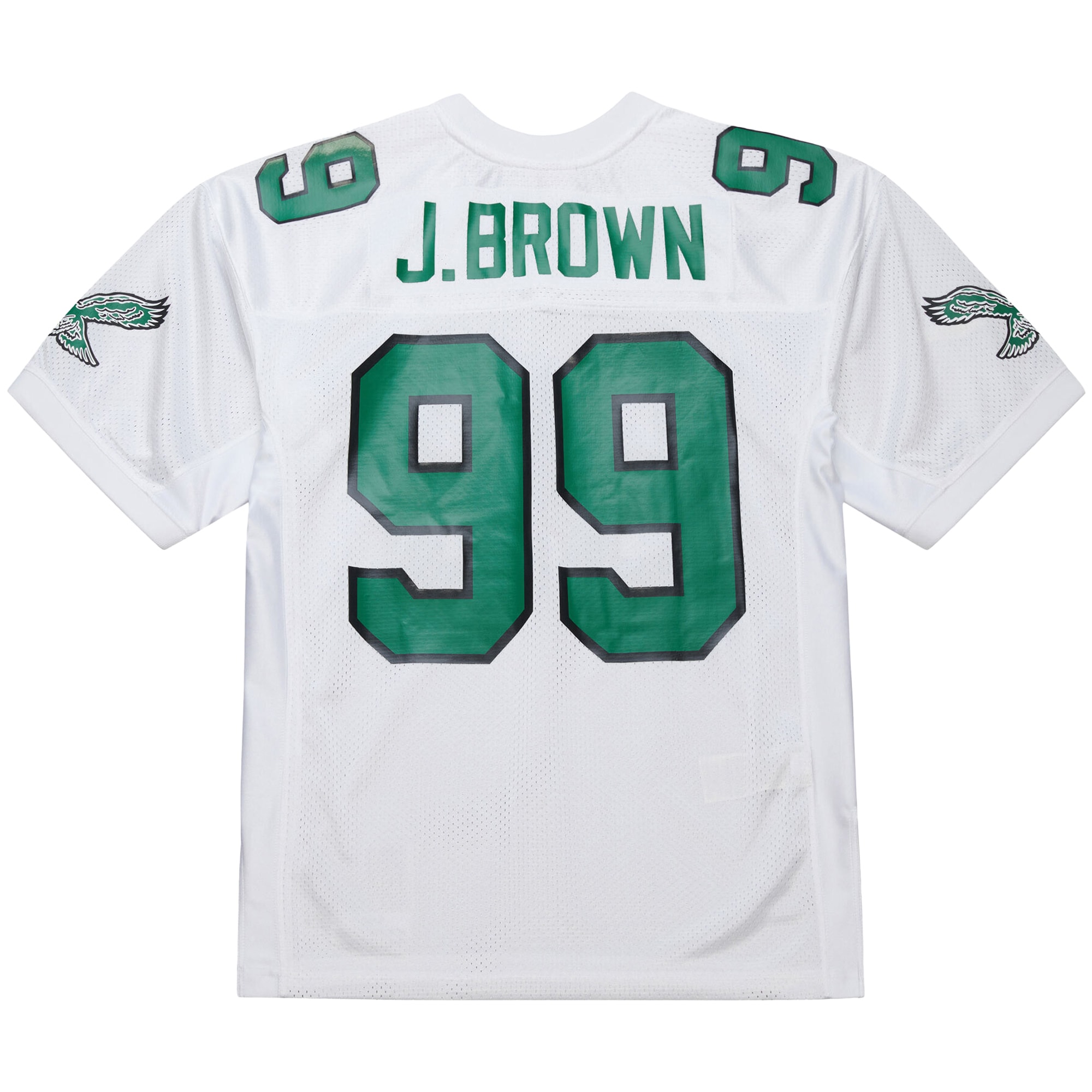 Jerome Brown Philadelphia Eagles Mitchell & Ness 1991 Authentic Throwback Retired Player Jersey – White Clowdercats