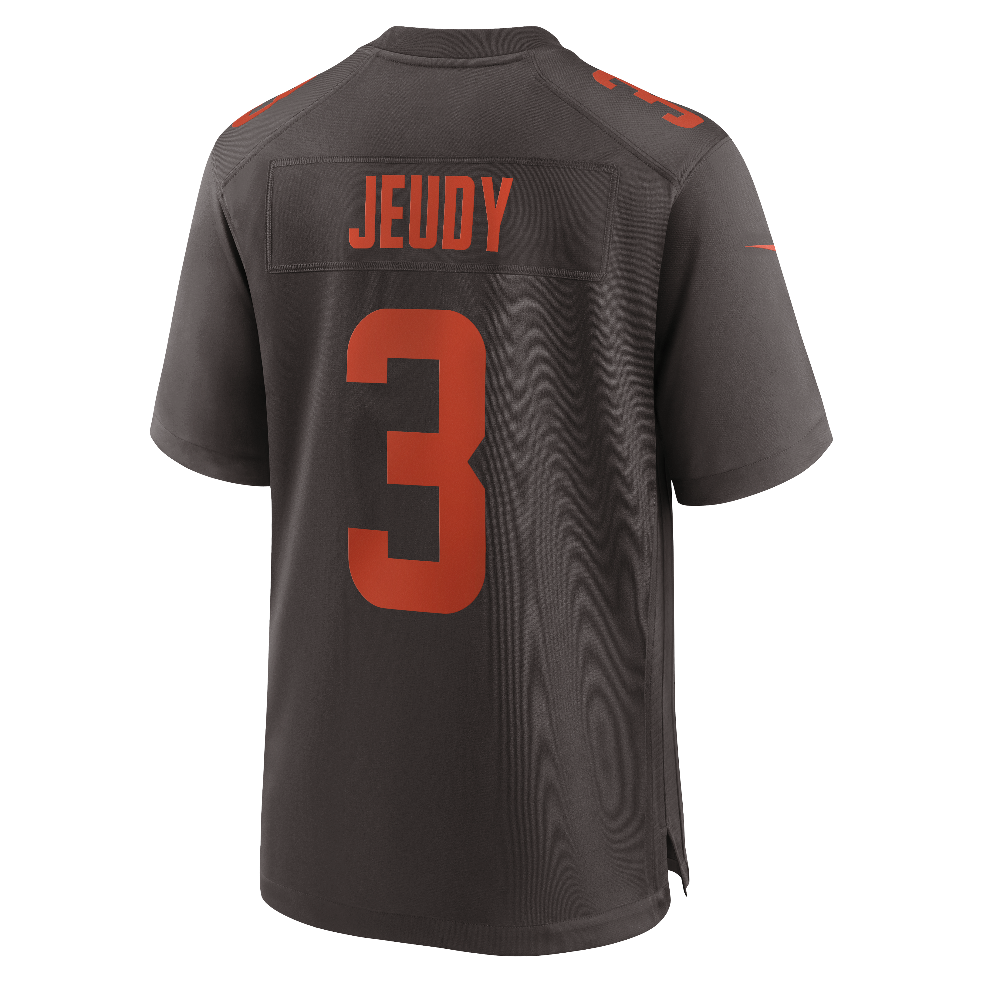 Jerry Jeudy Cleveland Browns Nike Alpha Dawg Game Jersey – Brown Clowdercats