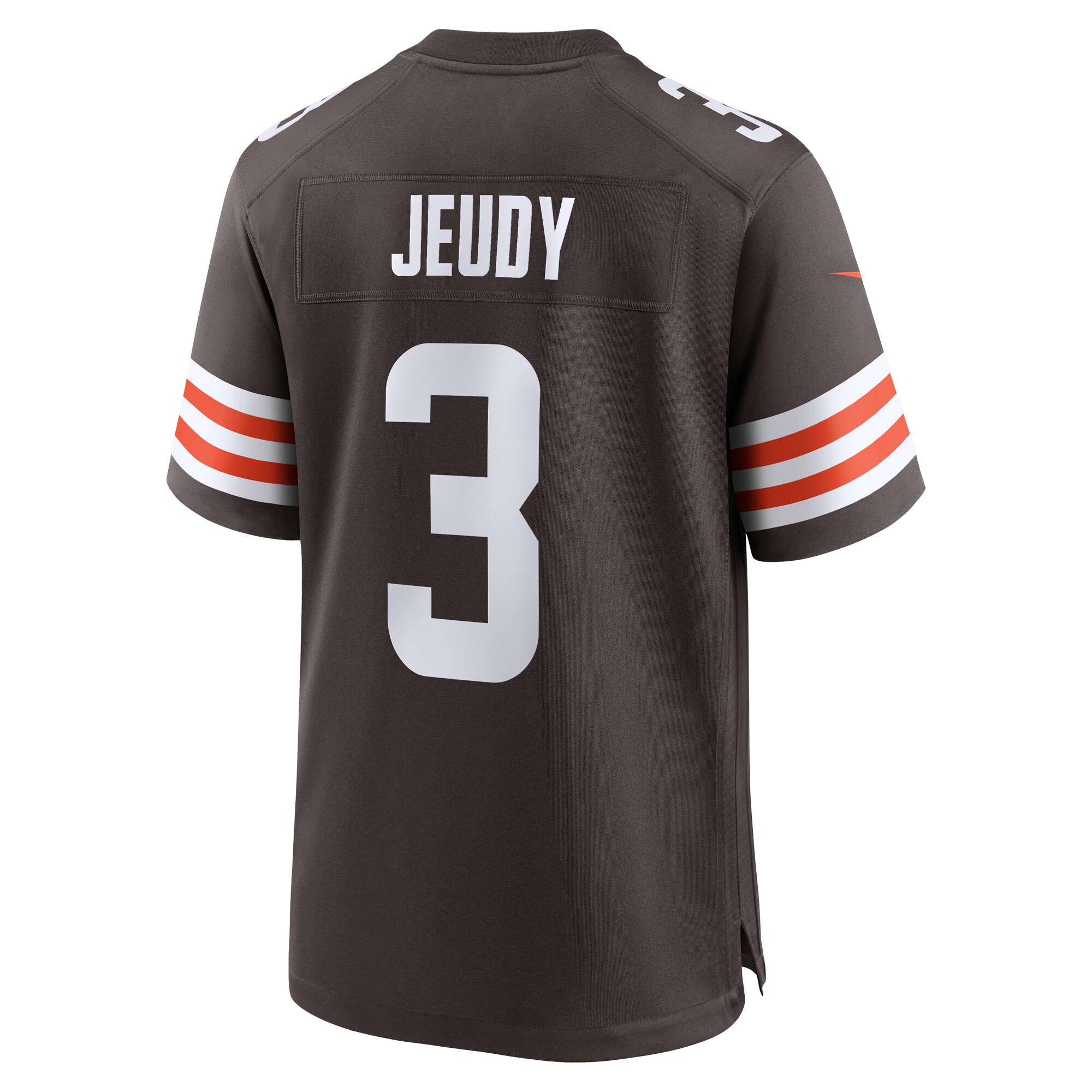 Jerry Jeudy Cleveland Browns Nike Game Jersey – Brown Clowdercats