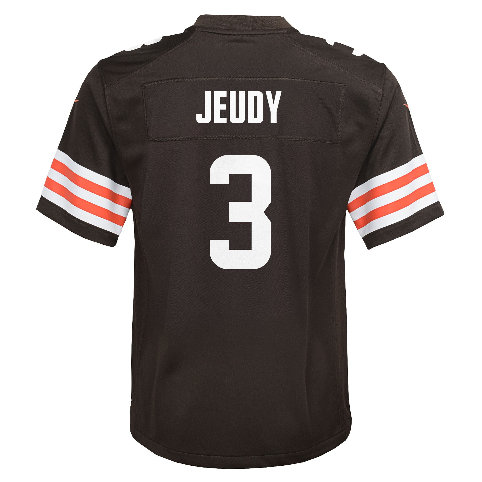 Jerry Jeudy Cleveland Browns Nike Youth Team Game Jersey – Brown Clowdercats