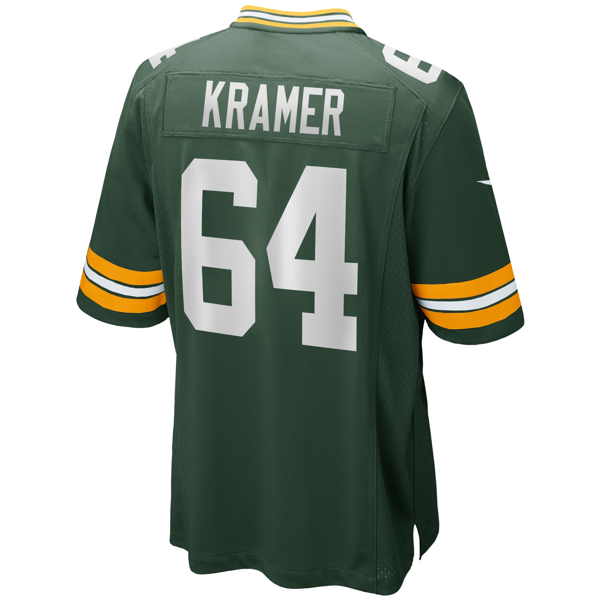 Jerry Kramer Green Bay Packers Nike Game Retired Player Jersey – Green Clowdercats