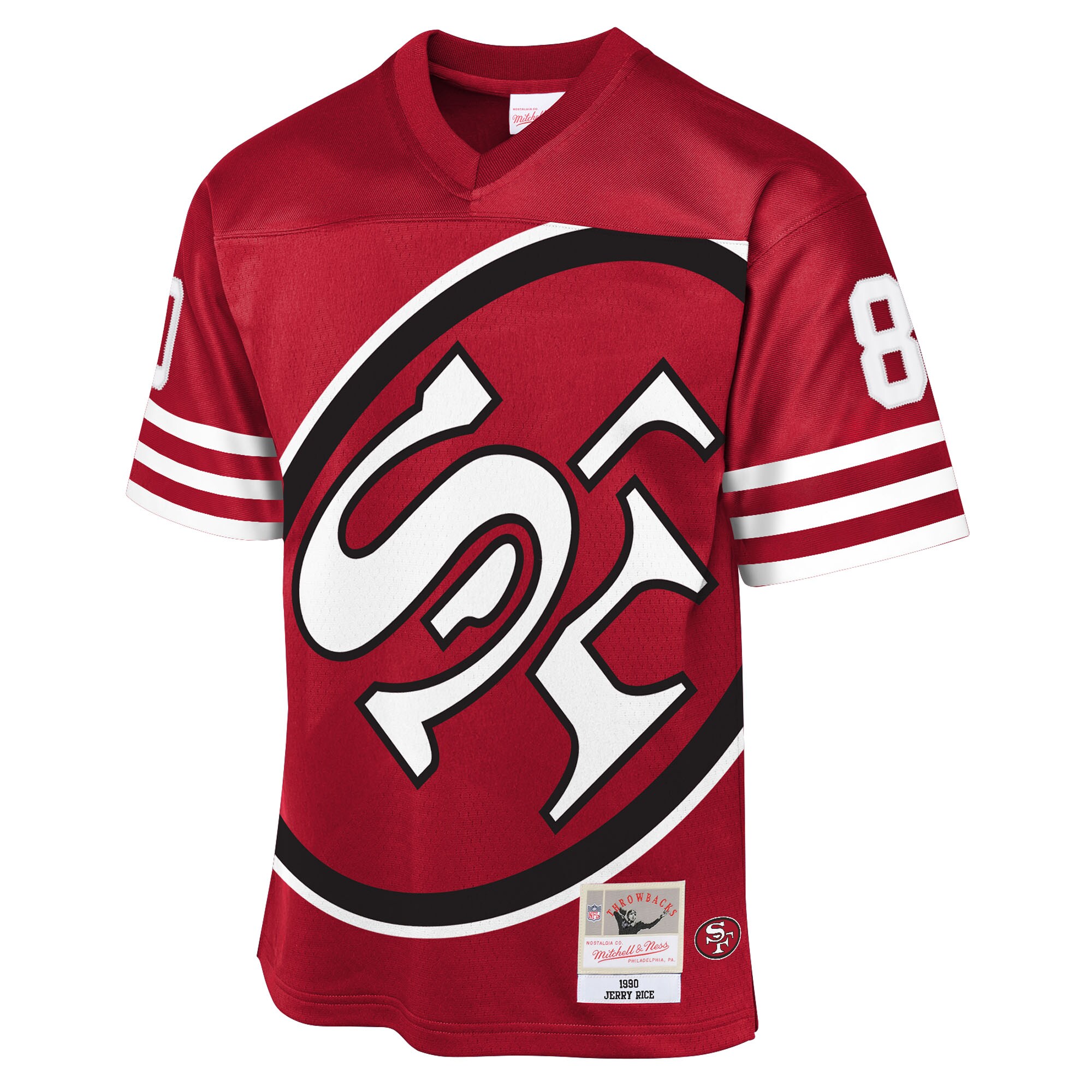 Jerry Rice San Francisco 49ers Mitchell & Ness Youth 1990 Throwback Fashion Jersey – Scarlet Clowdercats