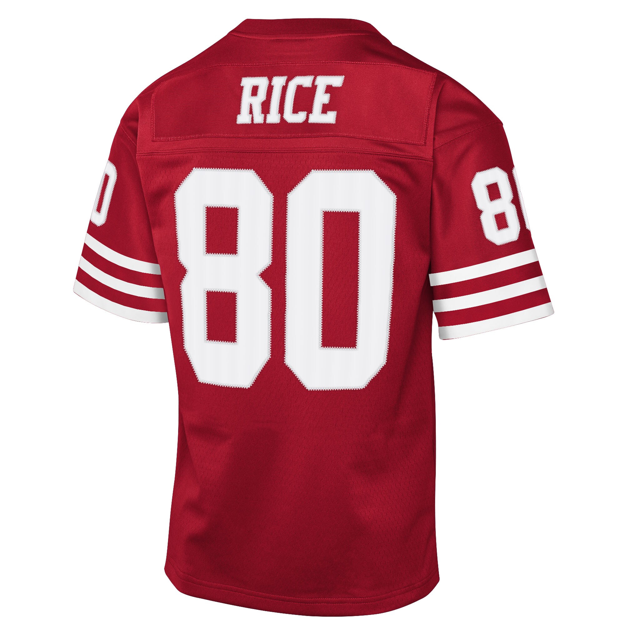 Jerry Rice San Francisco 49ers Mitchell & Ness Youth 1990 Throwback Fashion Jersey – Scarlet Clowdercats