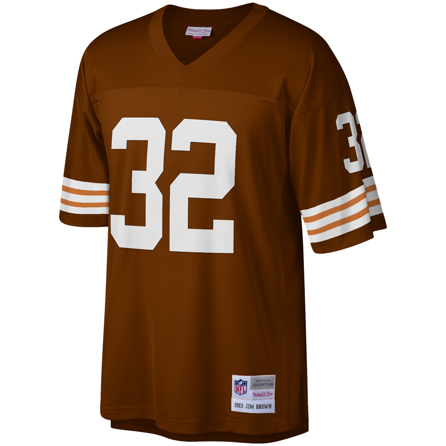 Jim Brown Cleveland Browns Mitchell & Ness Legacy Replica Jersey – Brown Clowdercats