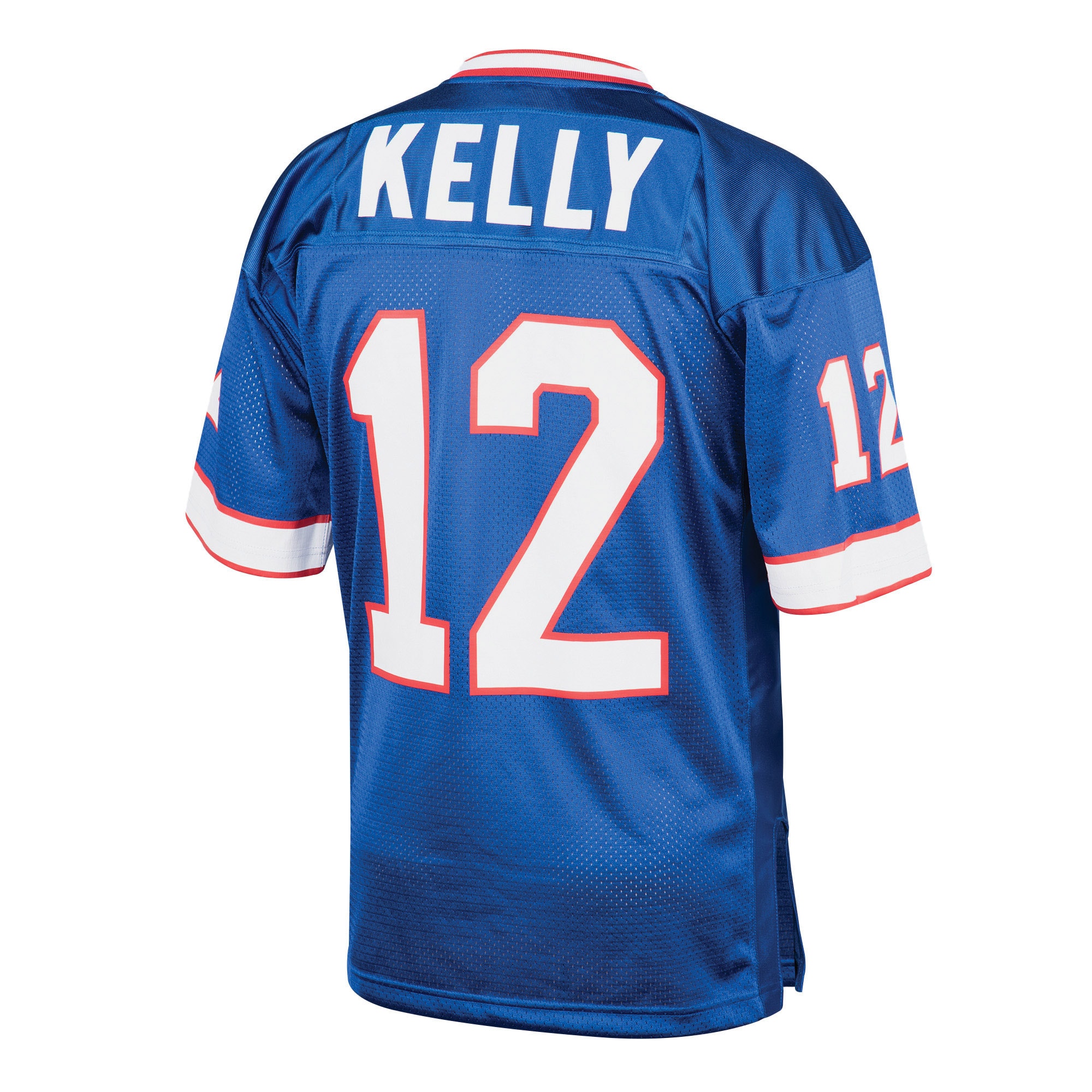 Jim Kelly Buffalo Bills 1994 Mitchell & Ness Authentic Throwback Retired Player Jersey – Royal Clowdercats