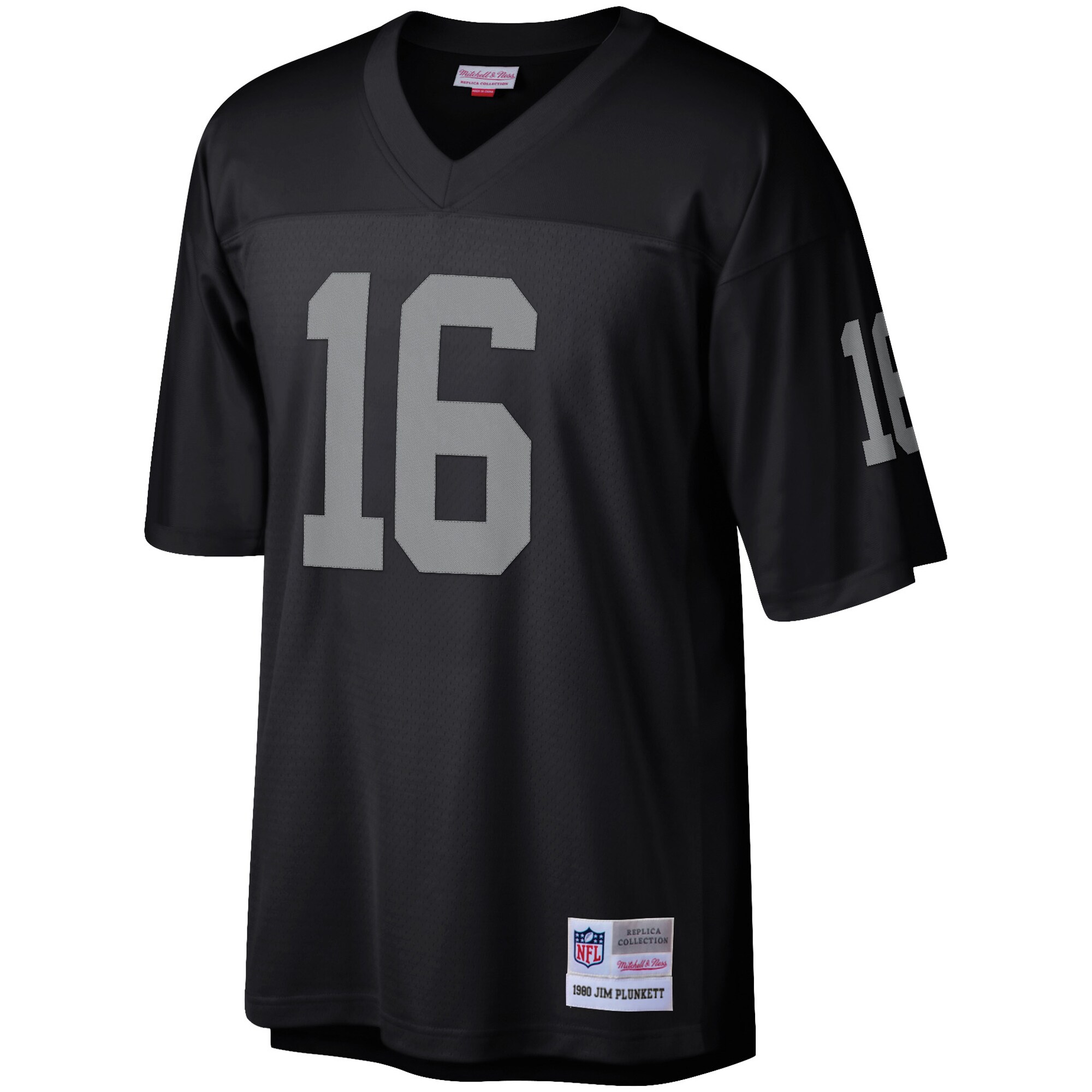 Jim Plunkett Las Vegas Raiders Mitchell & Ness Retired Player Legacy Replica Jersey – Black Clowdercats