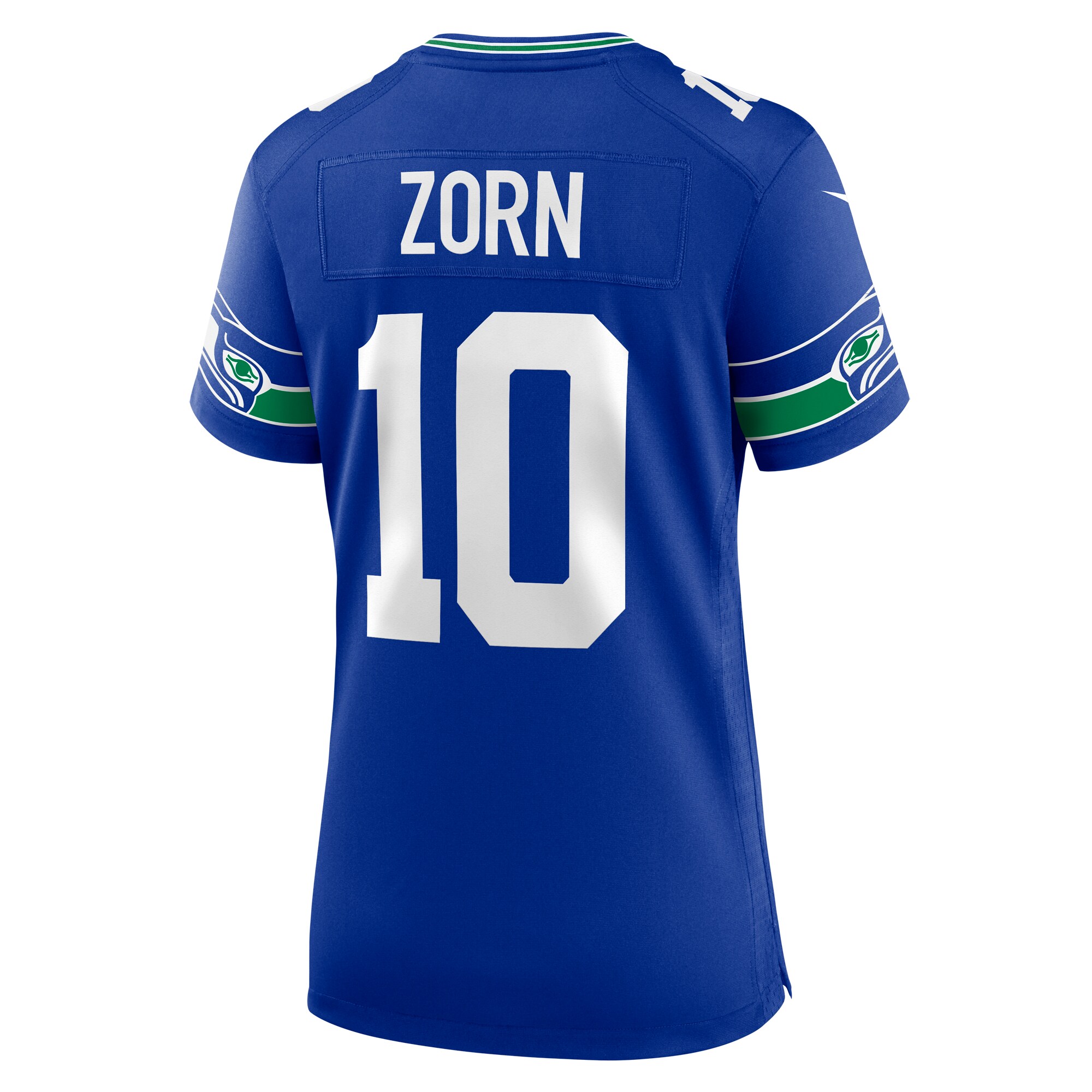Jim Zorn Seattle Seahawks Nike Women’s Throwback Retired Player Game Jersey – Royal Clowdercats