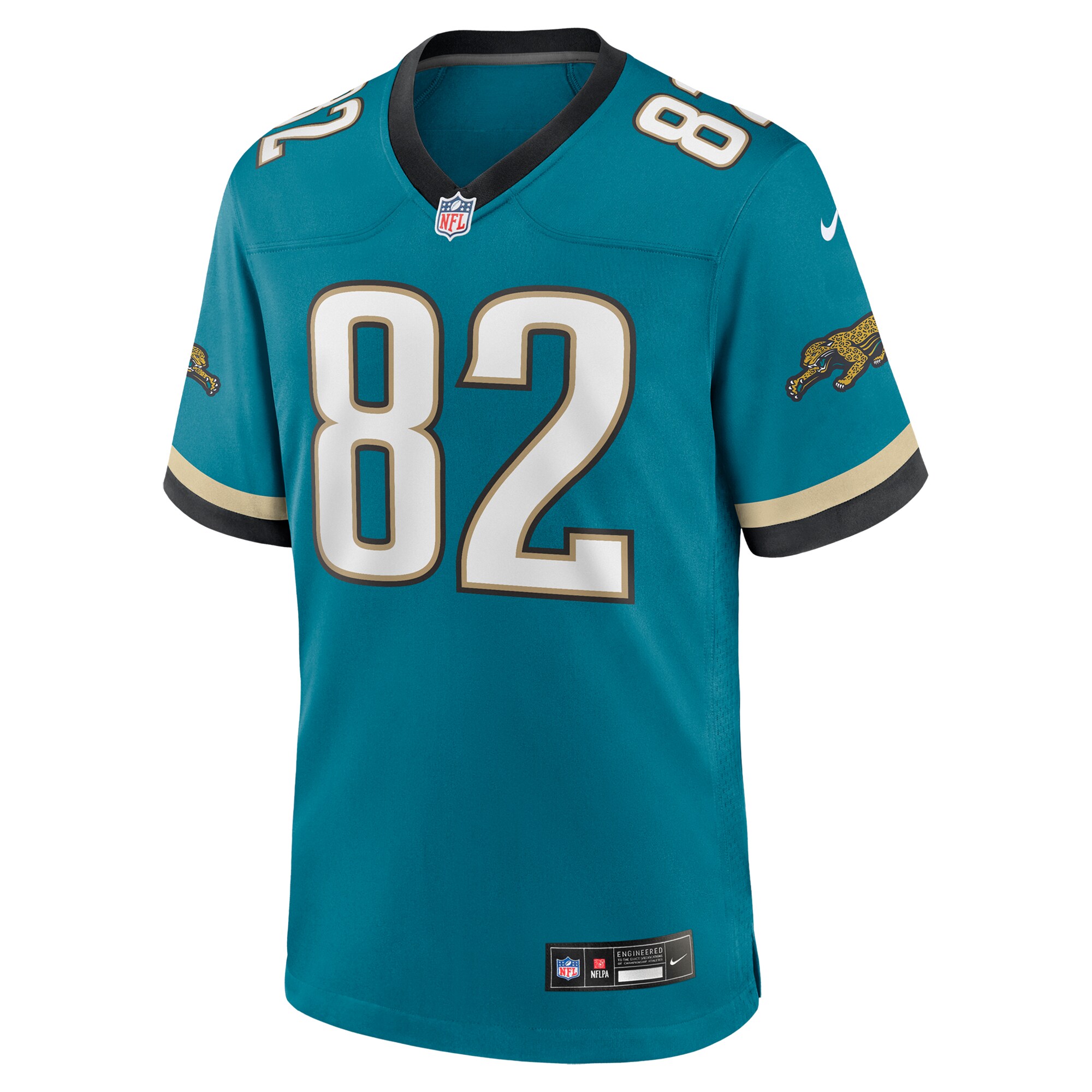 Jimmy Smith Jacksonville Jaguars Nike Retired Player Alternate Game Jersey – Teal Clowdercats