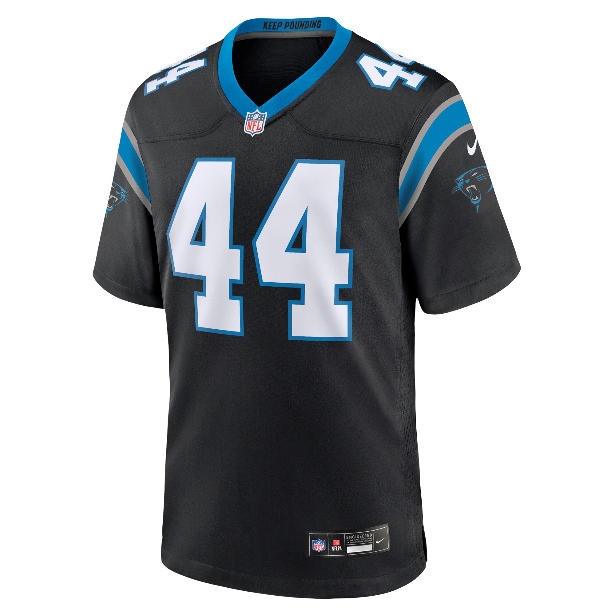 J.J. Jansen Carolina Panthers Nike Team Game Jersey – Black Clowdercats