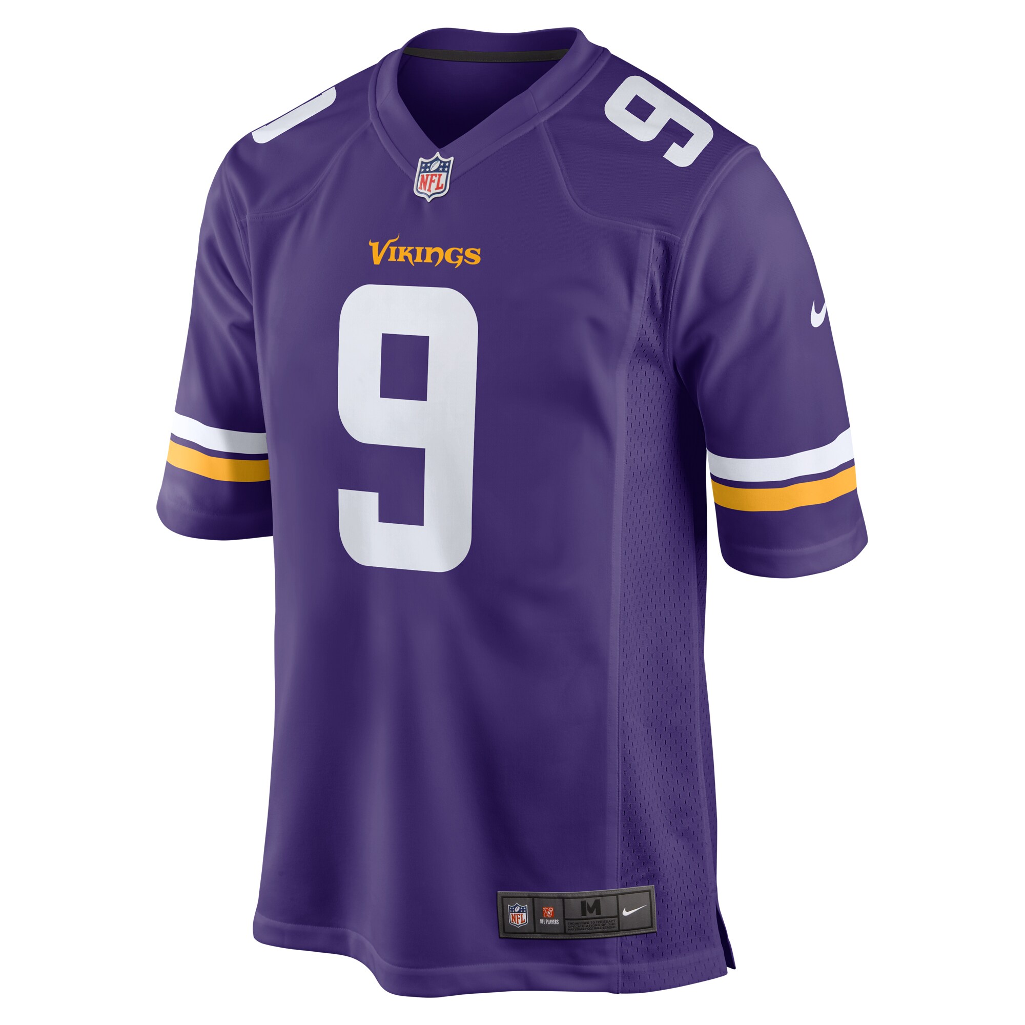 J.J. McCarthy Minnesota Vikings Nike Player Game Jersey – Purple Clowdercats