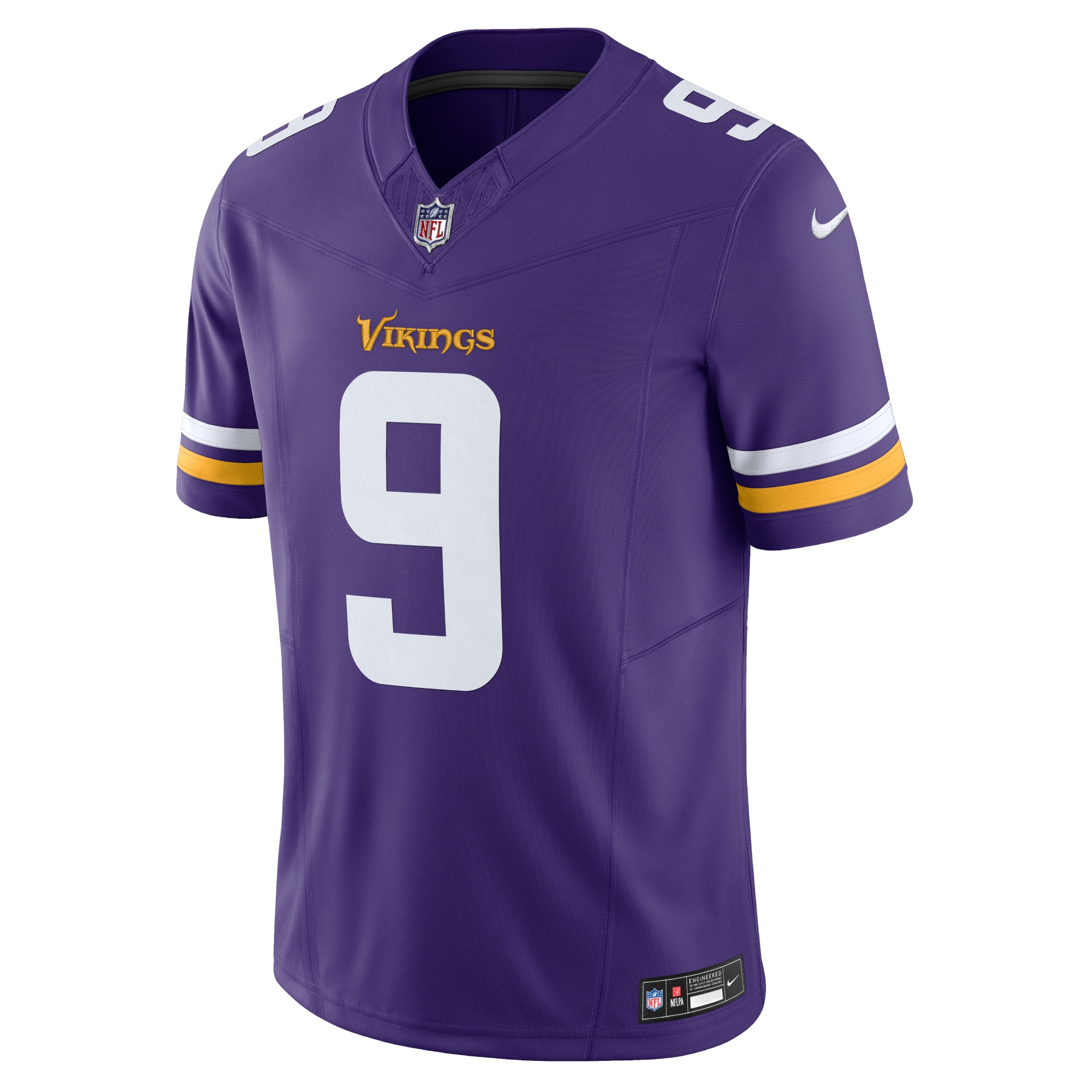 J.J. McCarthy Minnesota Vikings Nike Vapor F.U.S.E. Limited Jersey – Purple Clowdercats