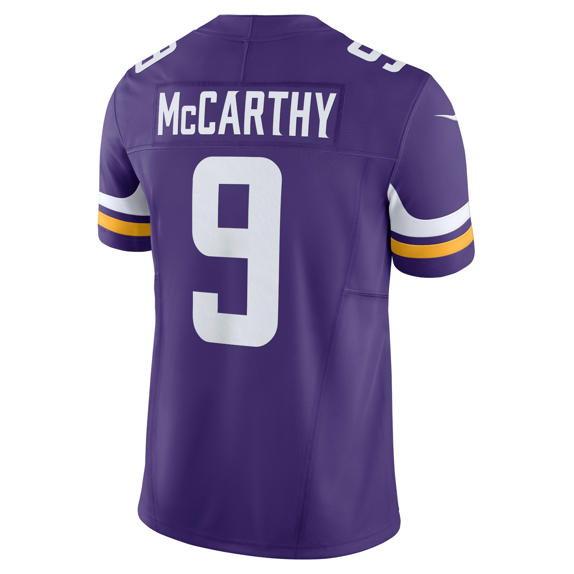 J.J. McCarthy Minnesota Vikings Nike Vapor F.U.S.E. Limited Jersey – Purple Clowdercats