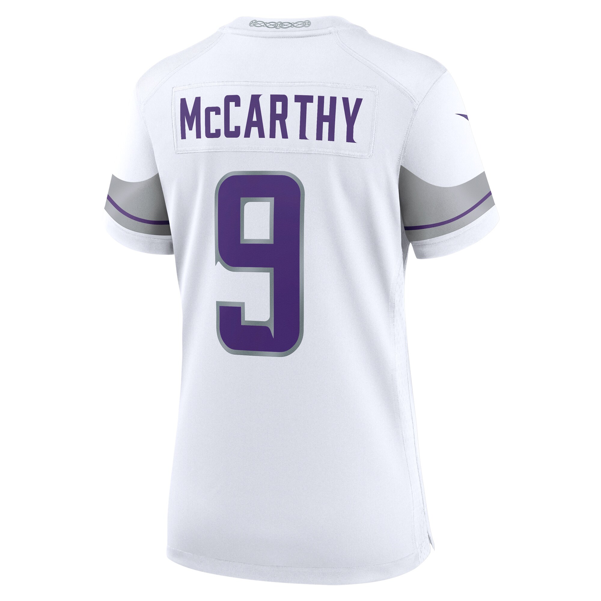 J.J. McCarthy Minnesota Vikings Nike Women’s Alternate Game Player Jersey – White Clowdercats