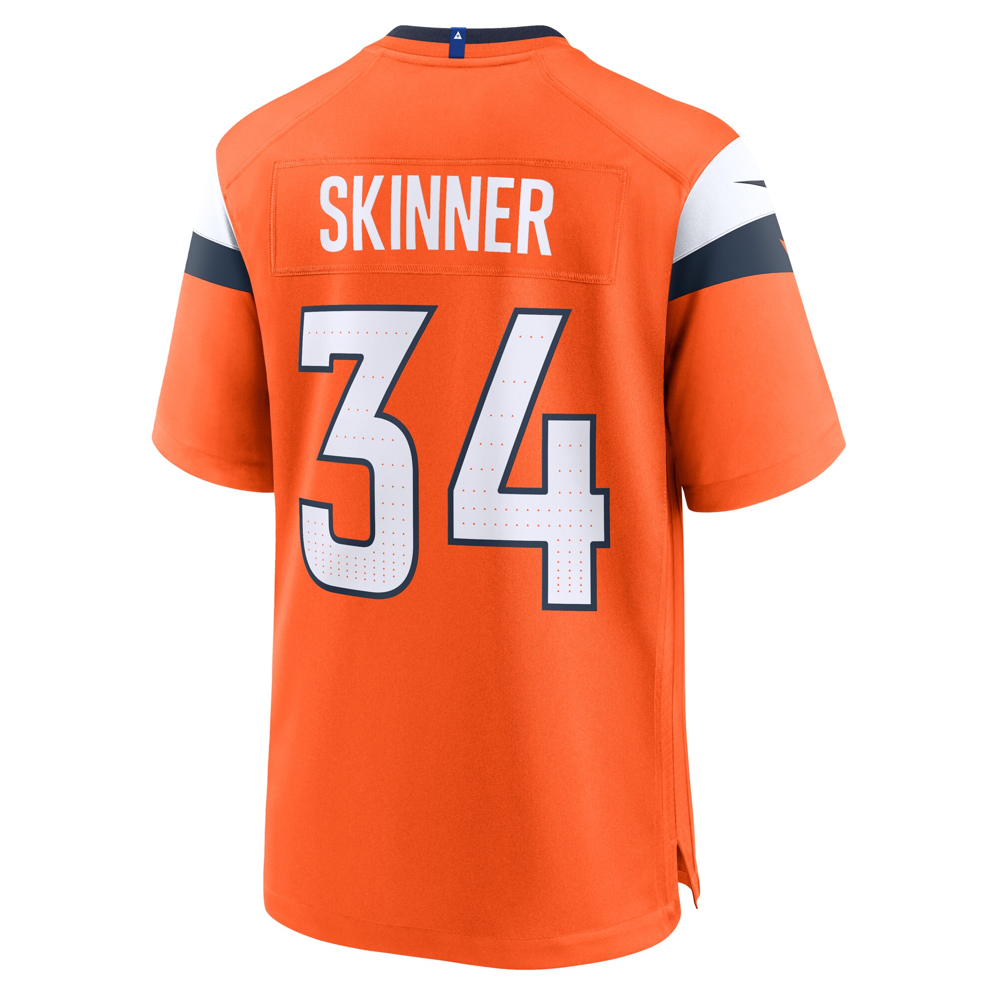 JL Skinner Denver Broncos Nike Team Game Jersey – Orange Clowdercats