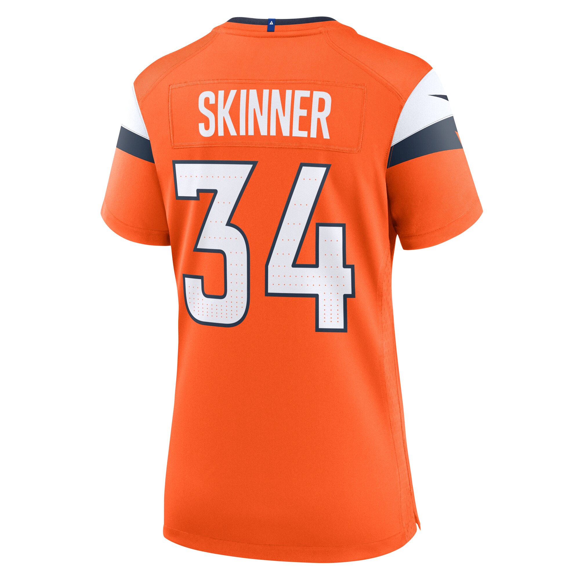 JL Skinner Denver Broncos Nike Women’s Team Game Jersey – Orange Clowdercats