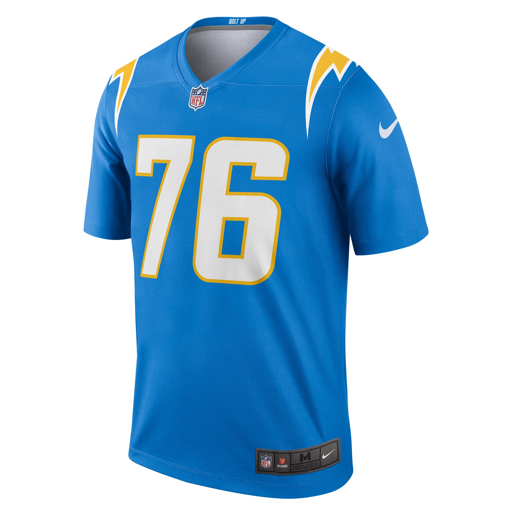 Joe Alt Los Angeles Chargers Nike Legend Player Performance Top – Powder Blue Clowdercats