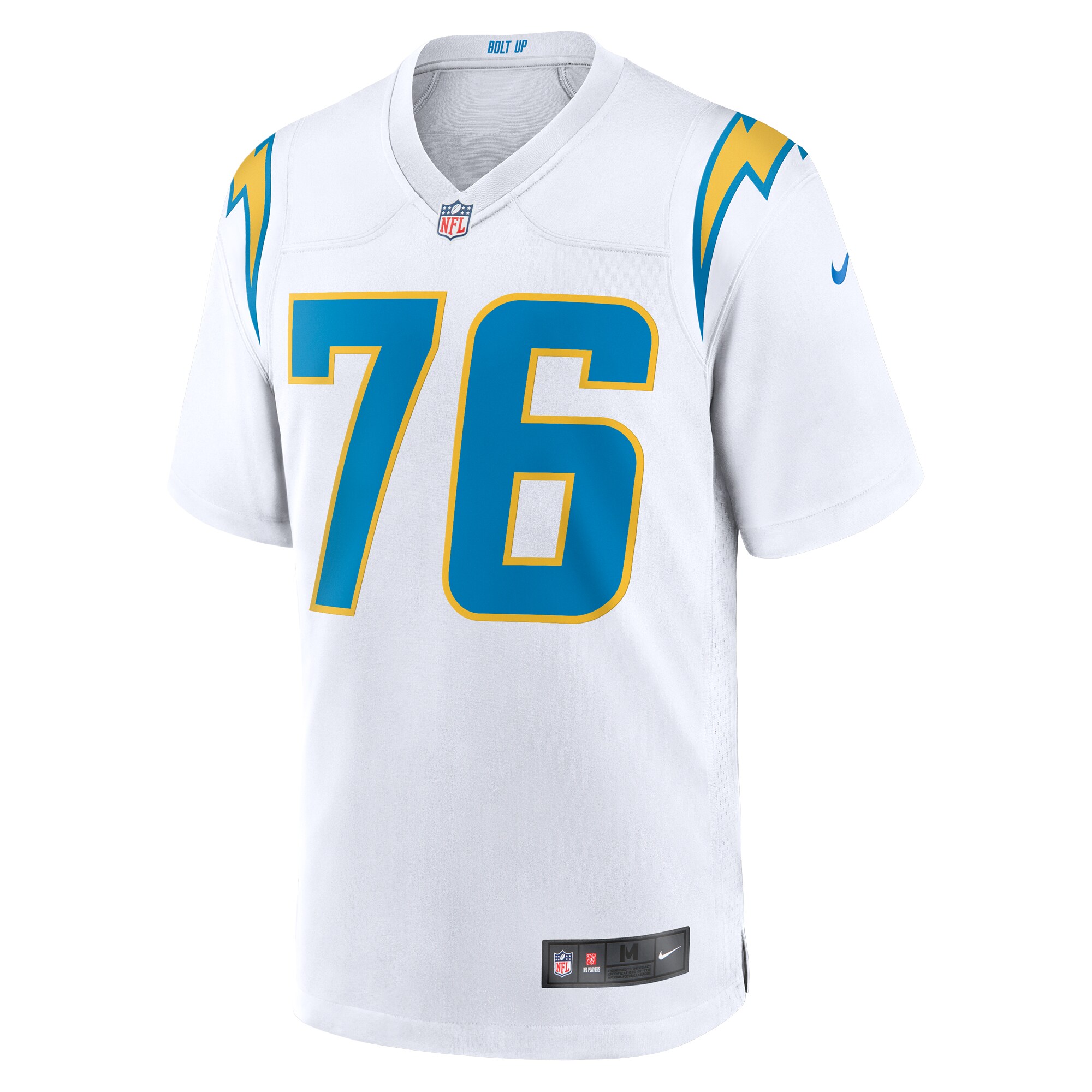 Joe Alt Los Angeles Chargers Nike Player Game Jersey – White Clowdercats