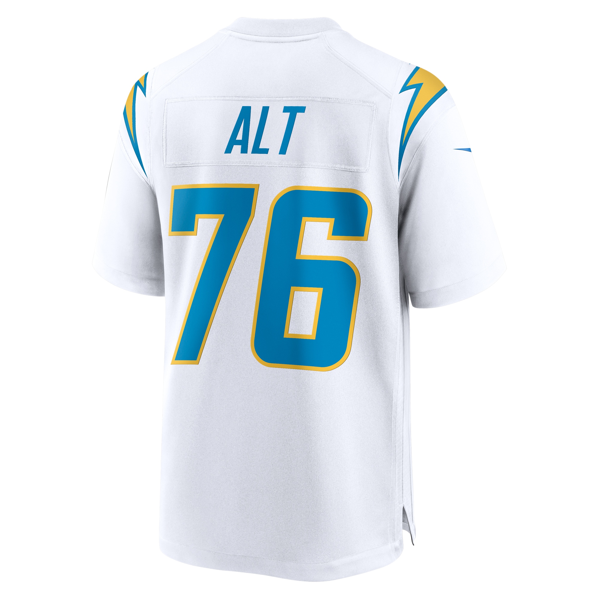 Joe Alt Los Angeles Chargers Nike Player Game Jersey – White Clowdercats