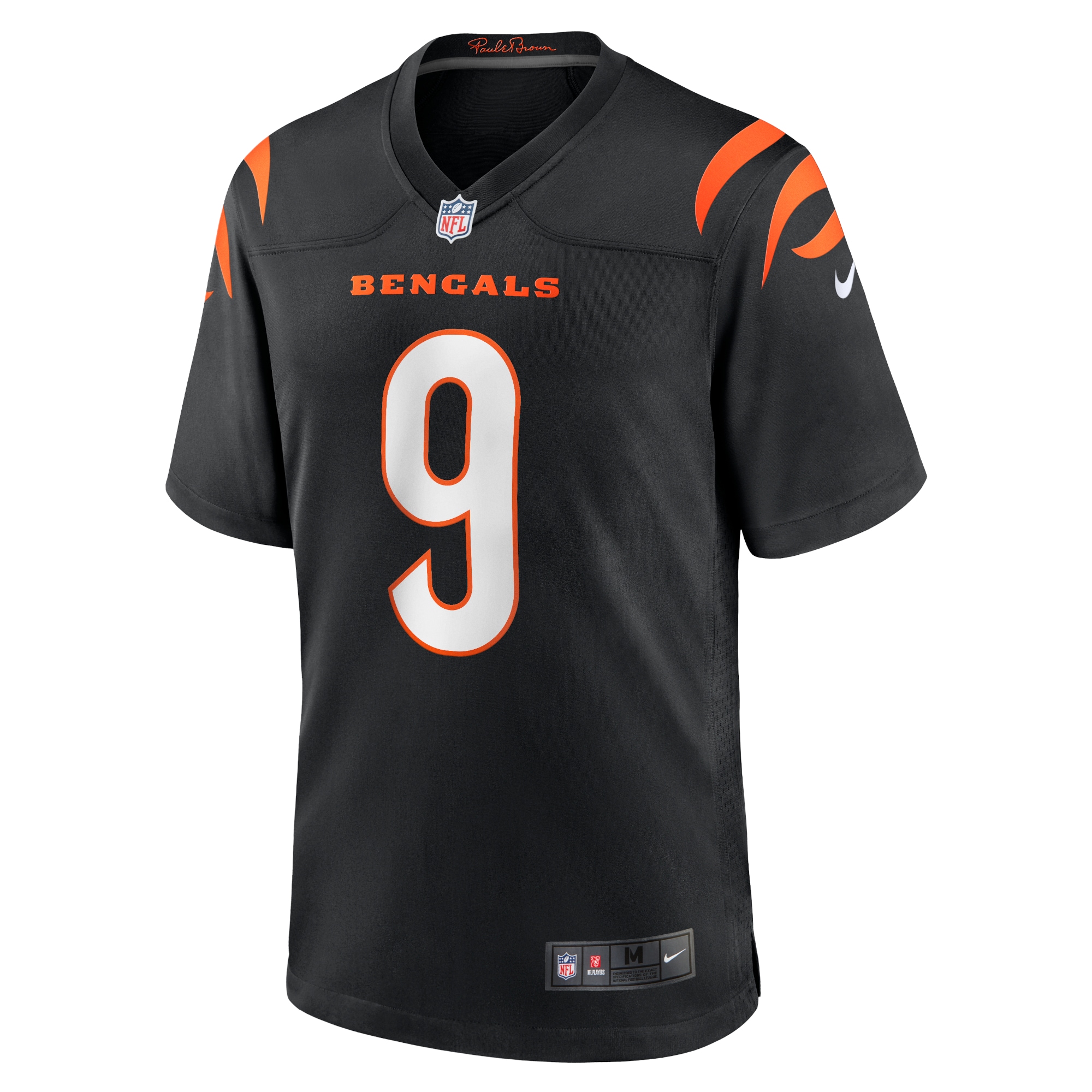Joe Burrow Cincinnati Bengals Nike Player Game Jersey – Black Clowdercats
