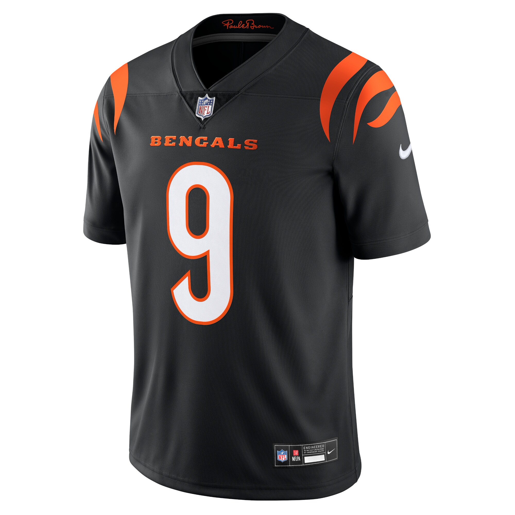 Joe Burrow Cincinnati Bengals Nike Vapor Untouchable Limited Jersey – Black Clowdercats