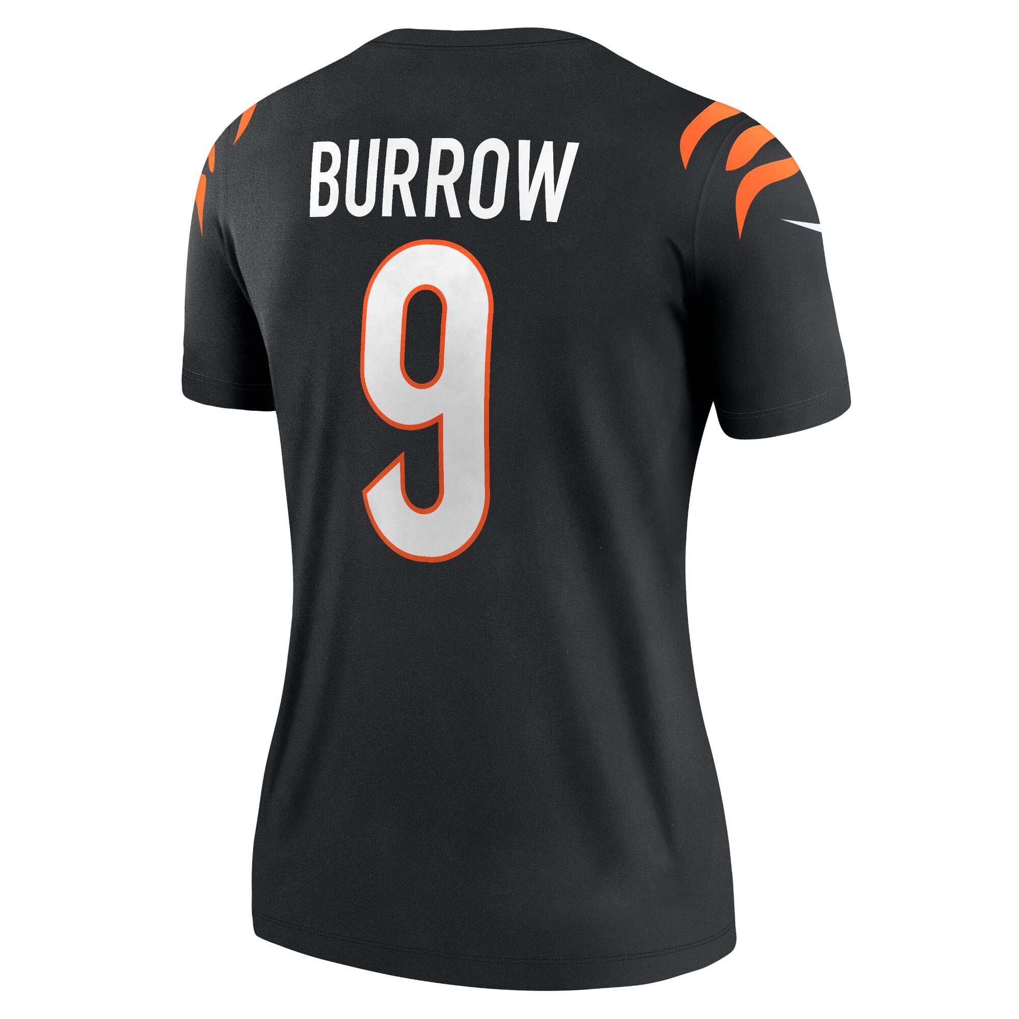 Joe Burrow Cincinnati Bengals Nike Women’s Legend Player Performance Top – Black Clowdercats